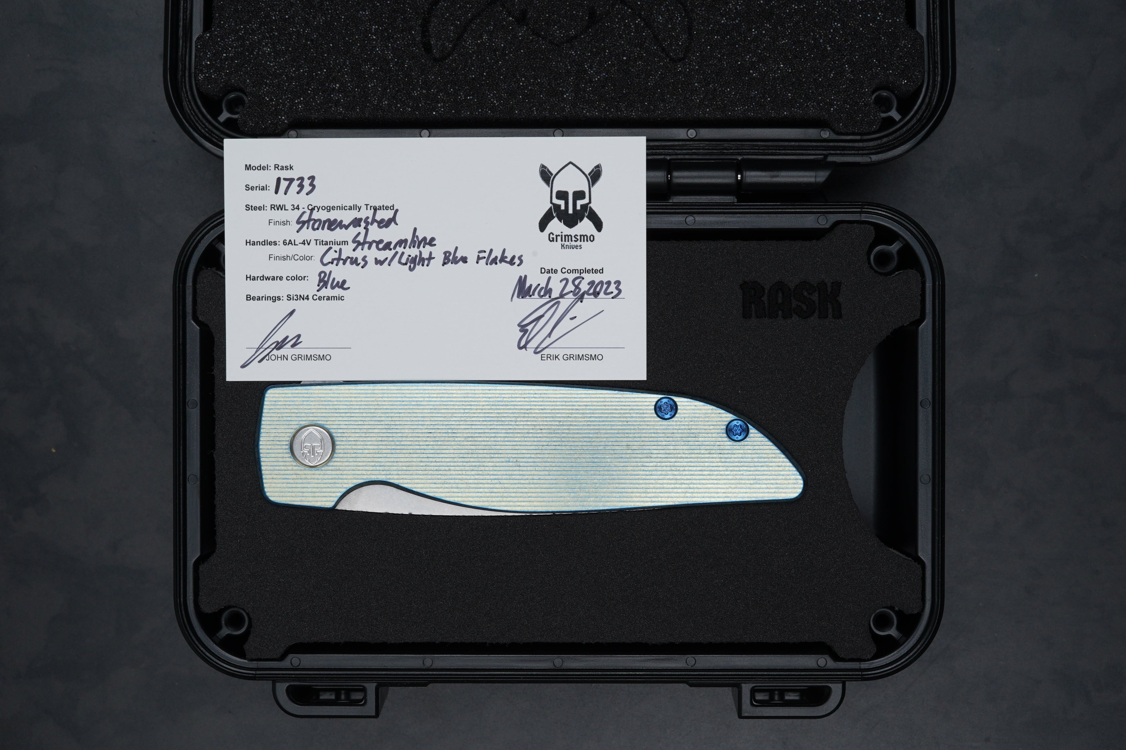 Rask #1733 4329780404