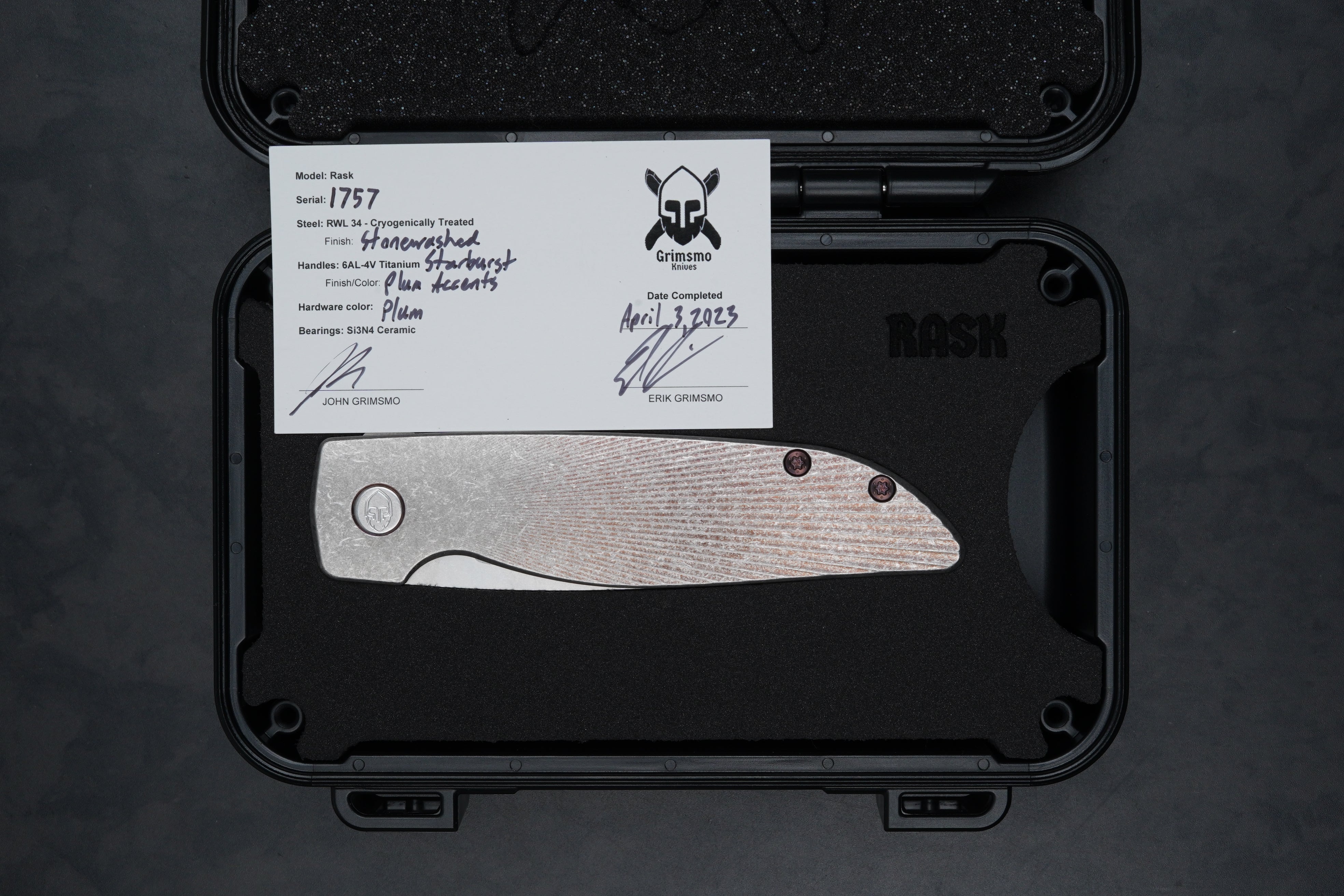 Rask #1757 7483920410