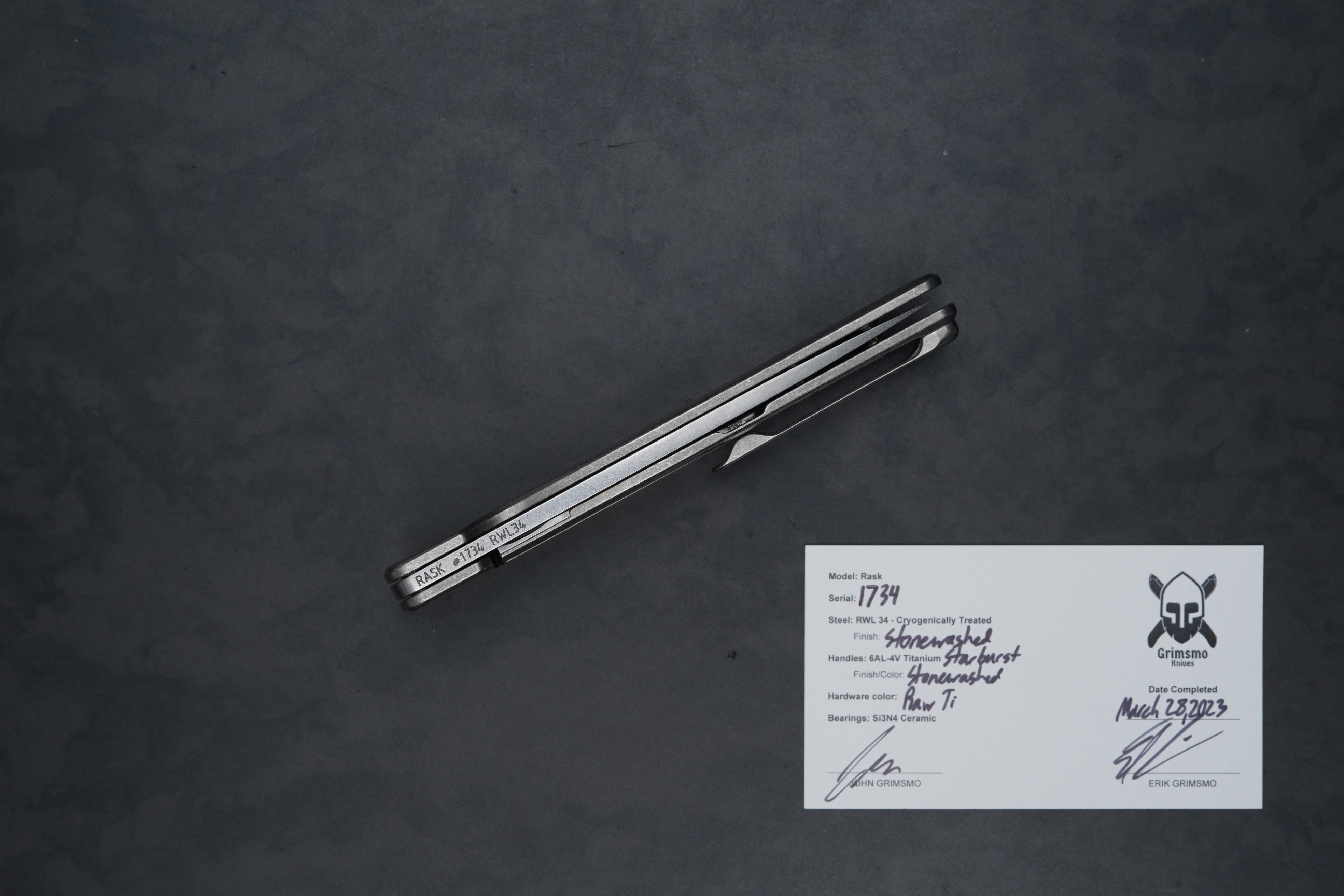 Rask #1734 3248790404