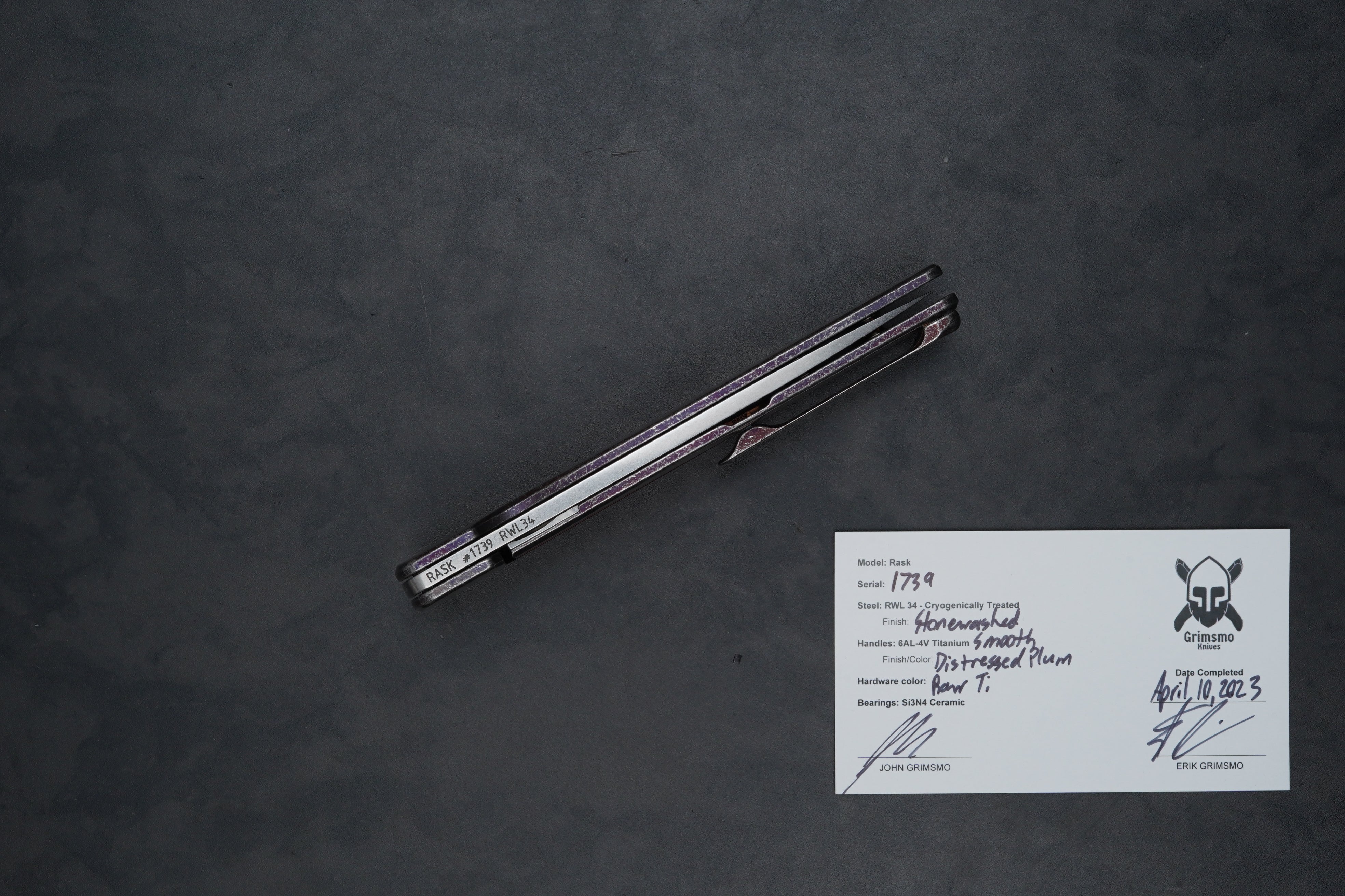 Rask #1739 9875480413