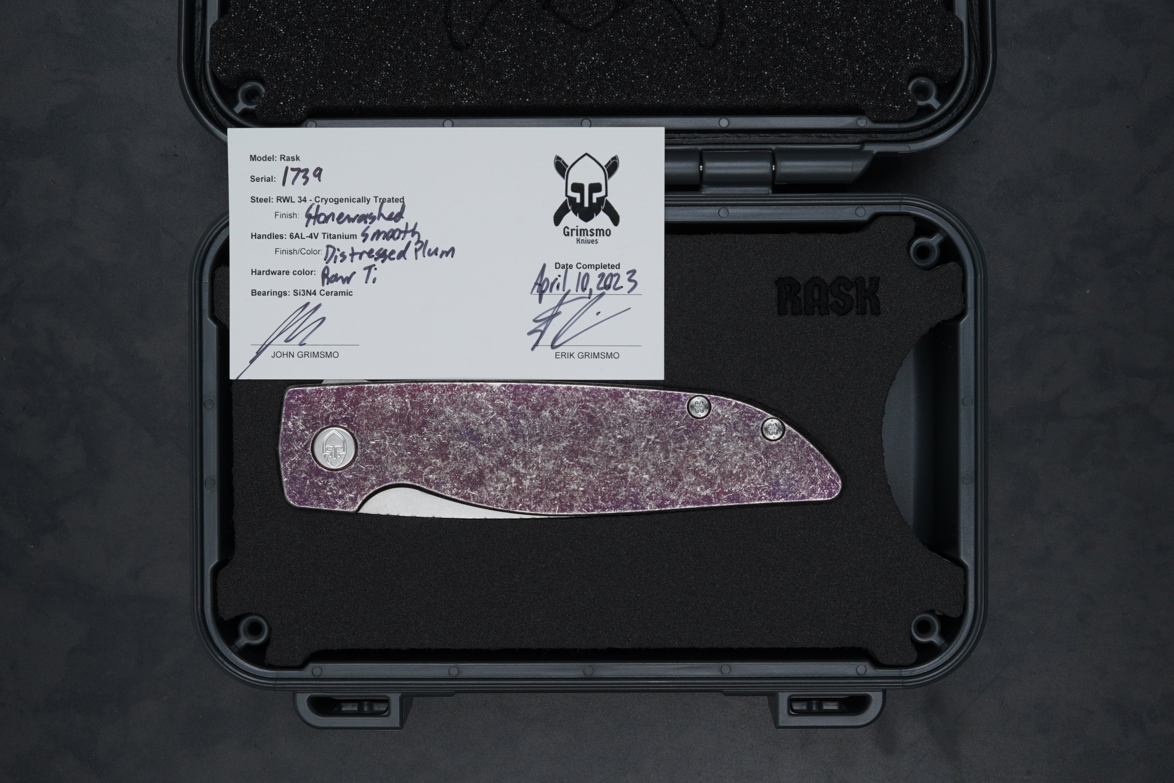 Rask #1739 9875480413