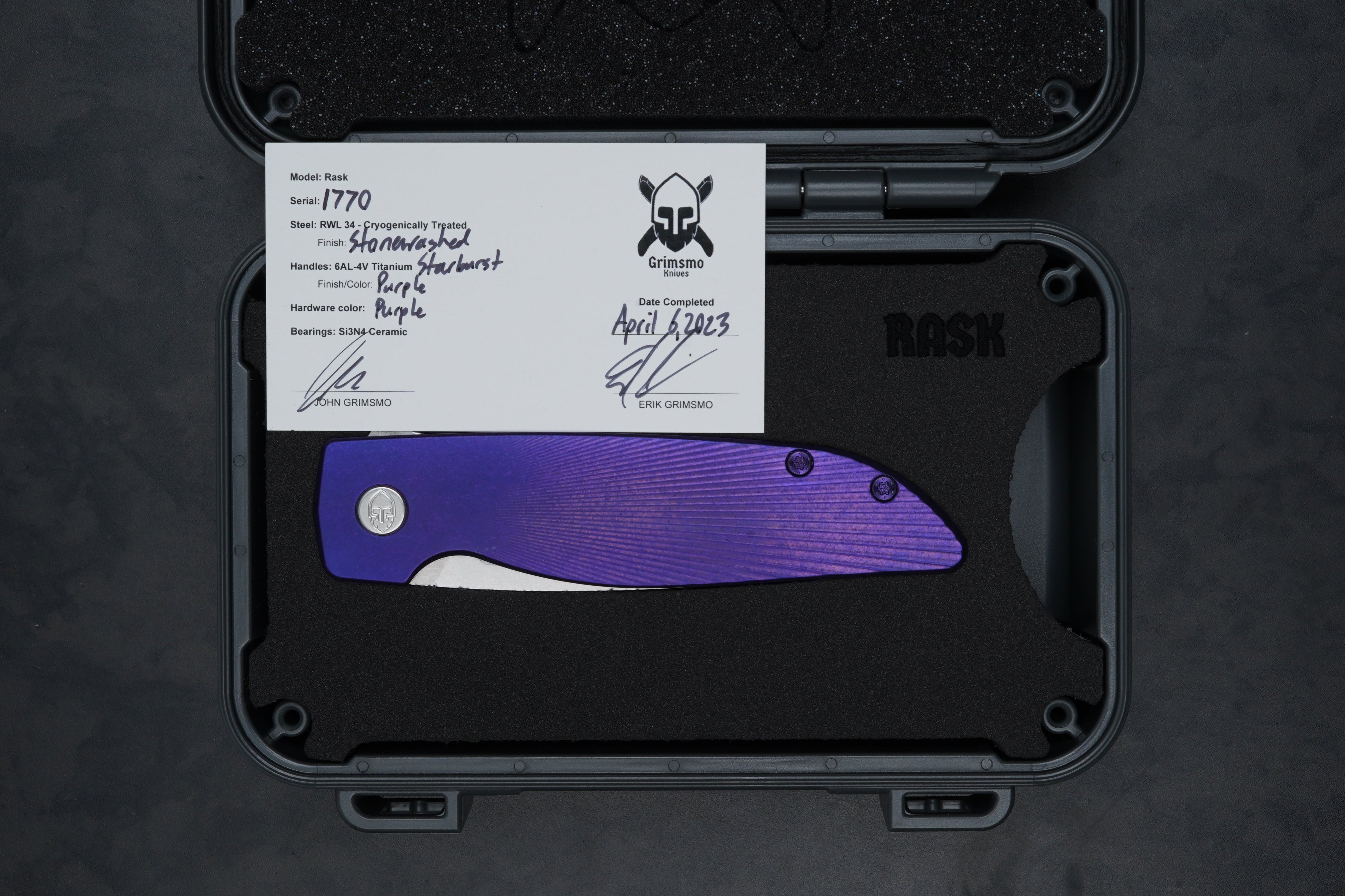 Rask #1770 8754270413