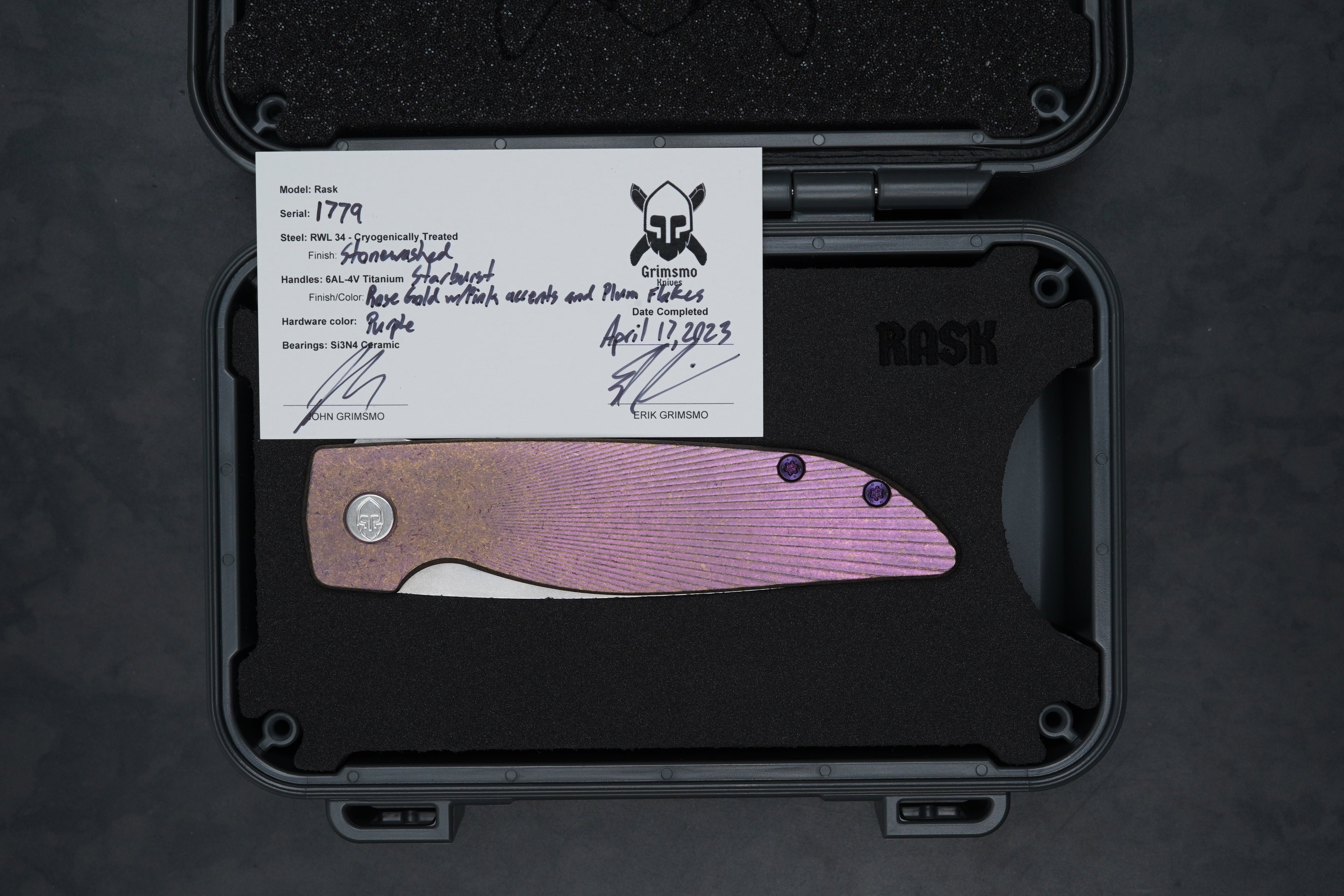 Rask #1779 9485740418