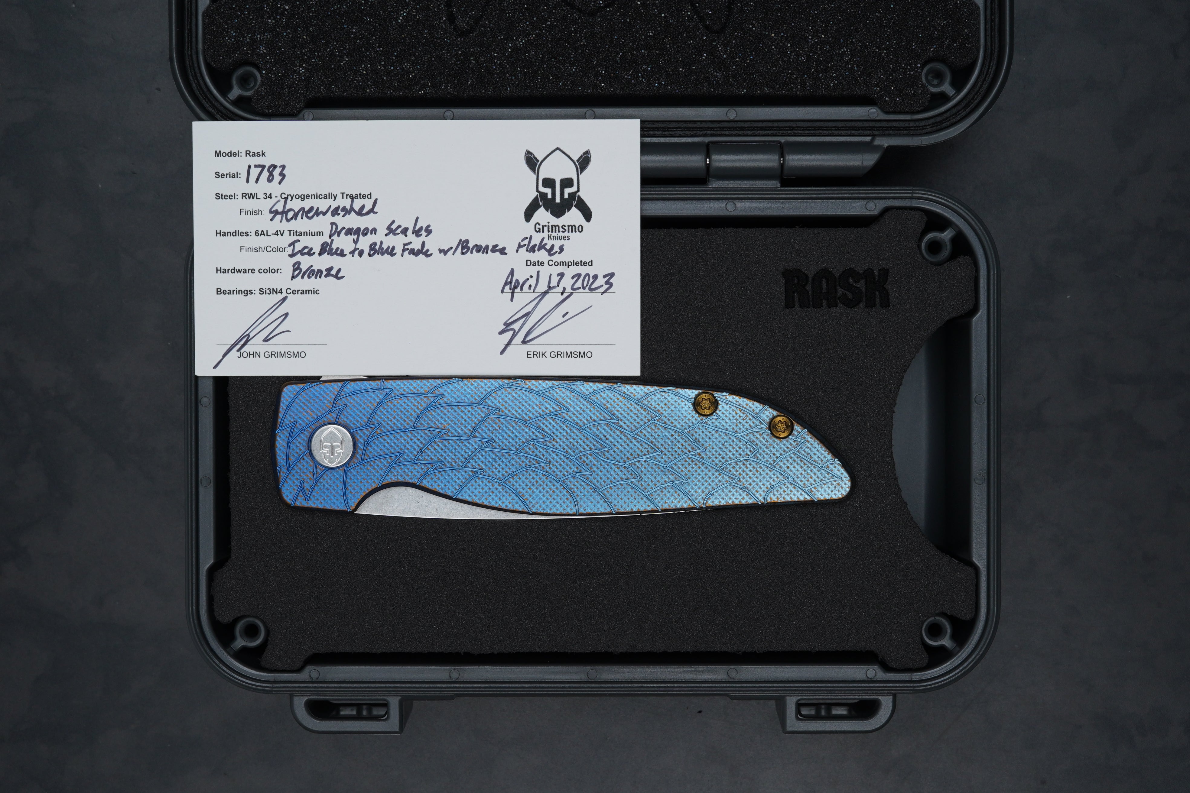 Rask #1783 2736480418