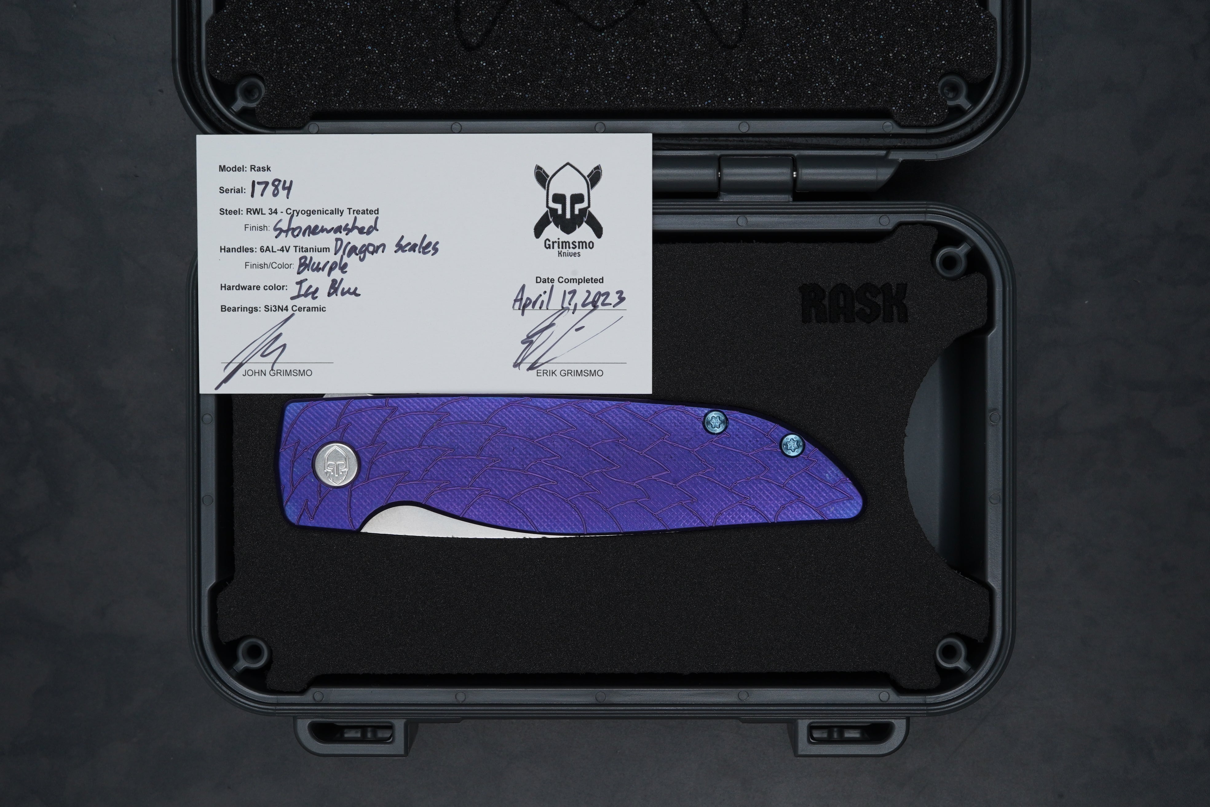 Rask #1784 7283640418