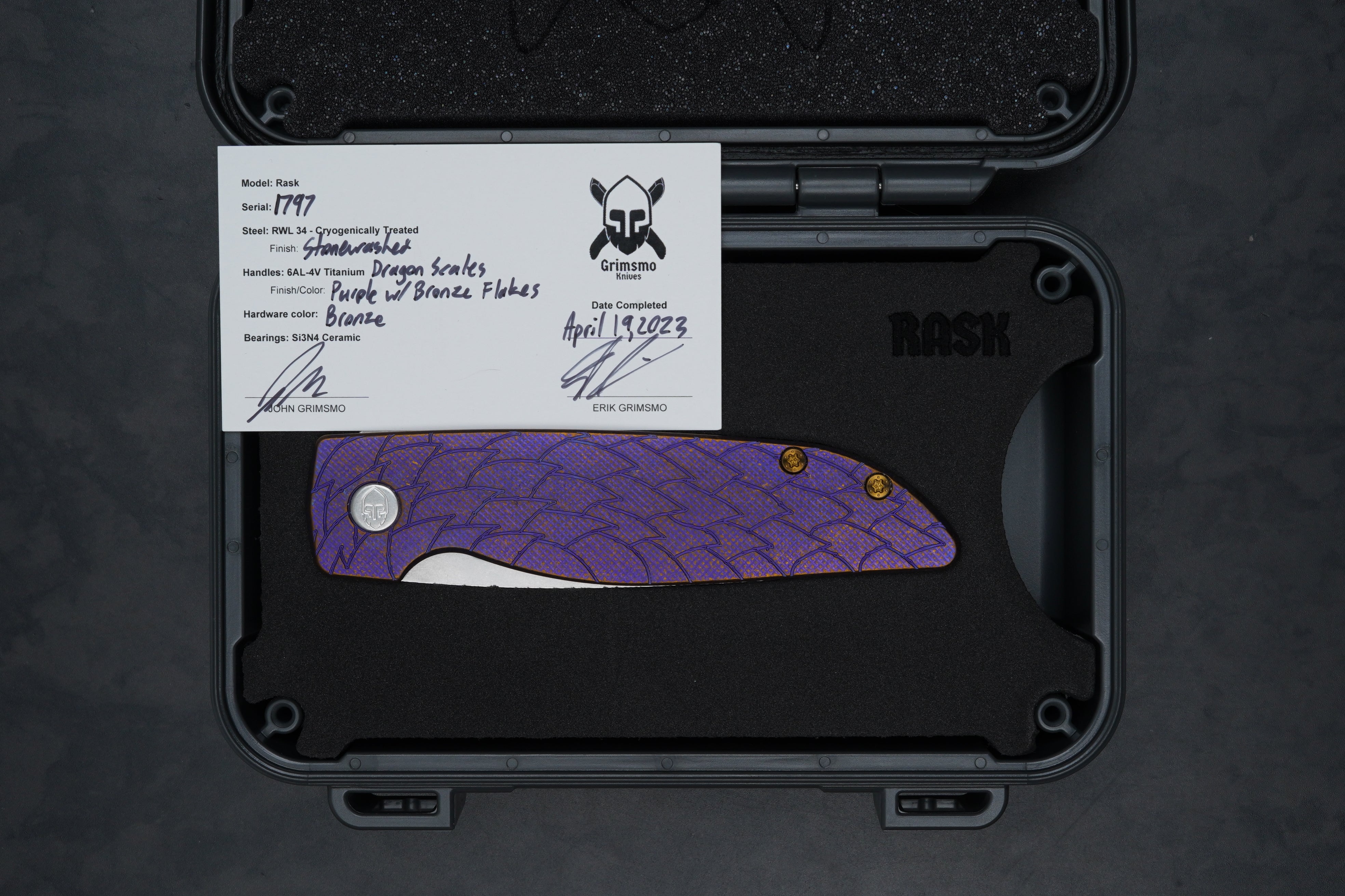 Rask #1797 2736270421