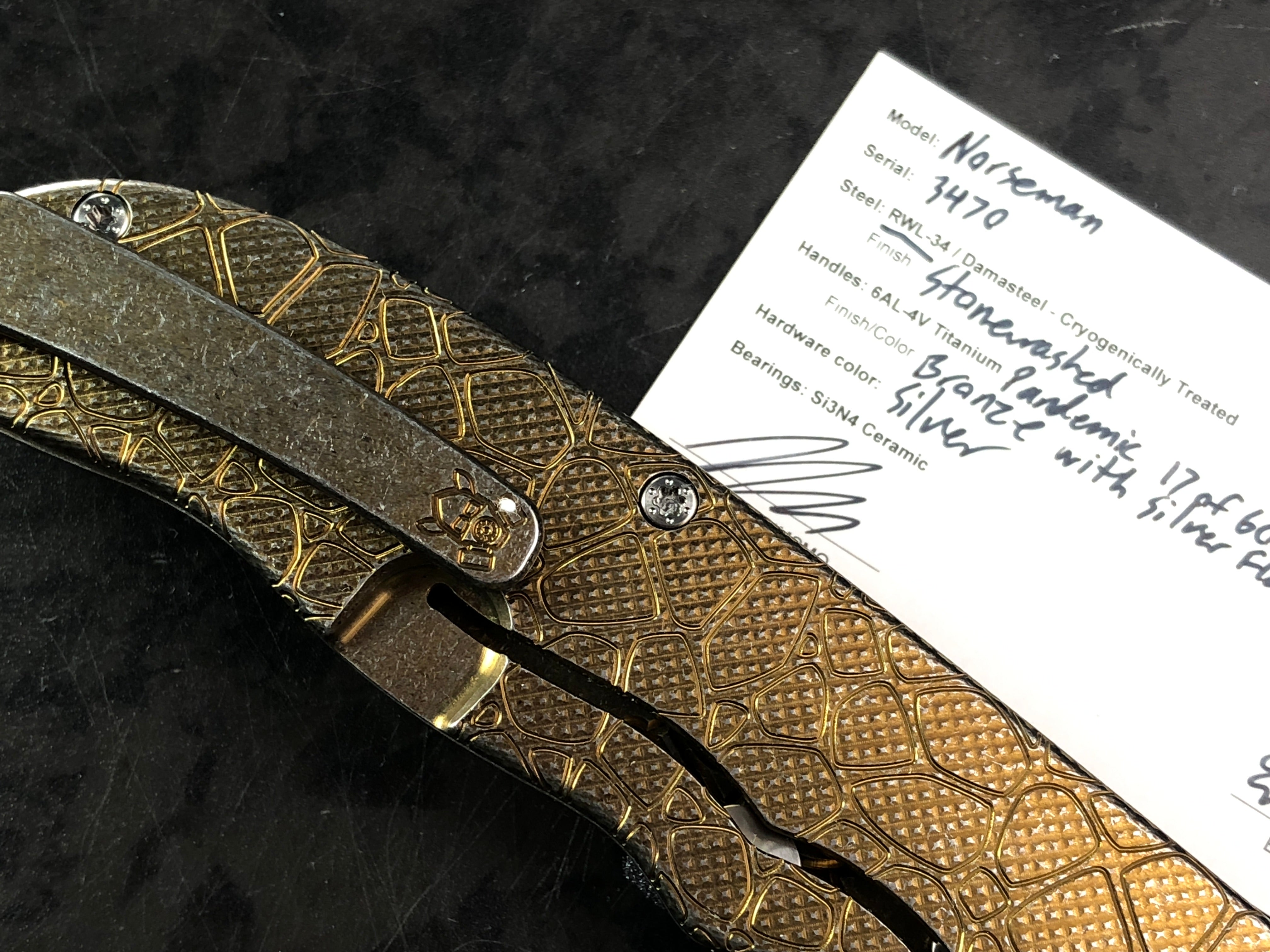 Pandemic Norseman #3470 4458960508