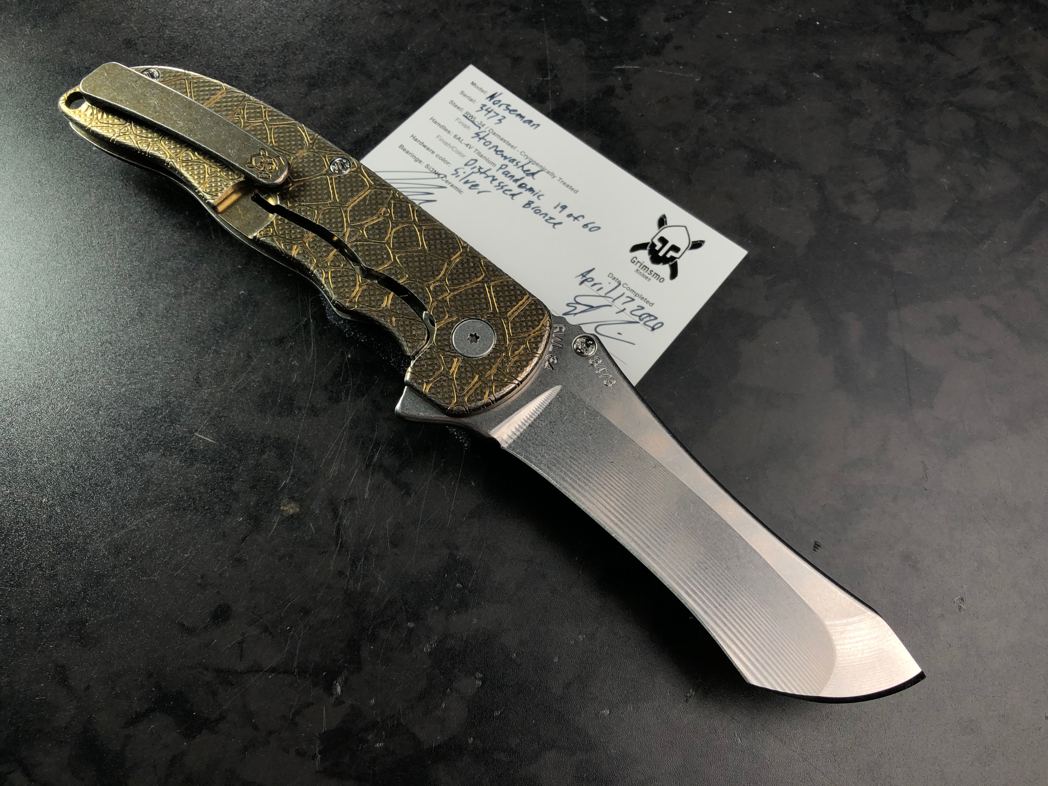 Pandemic Norseman #3473 4855160514