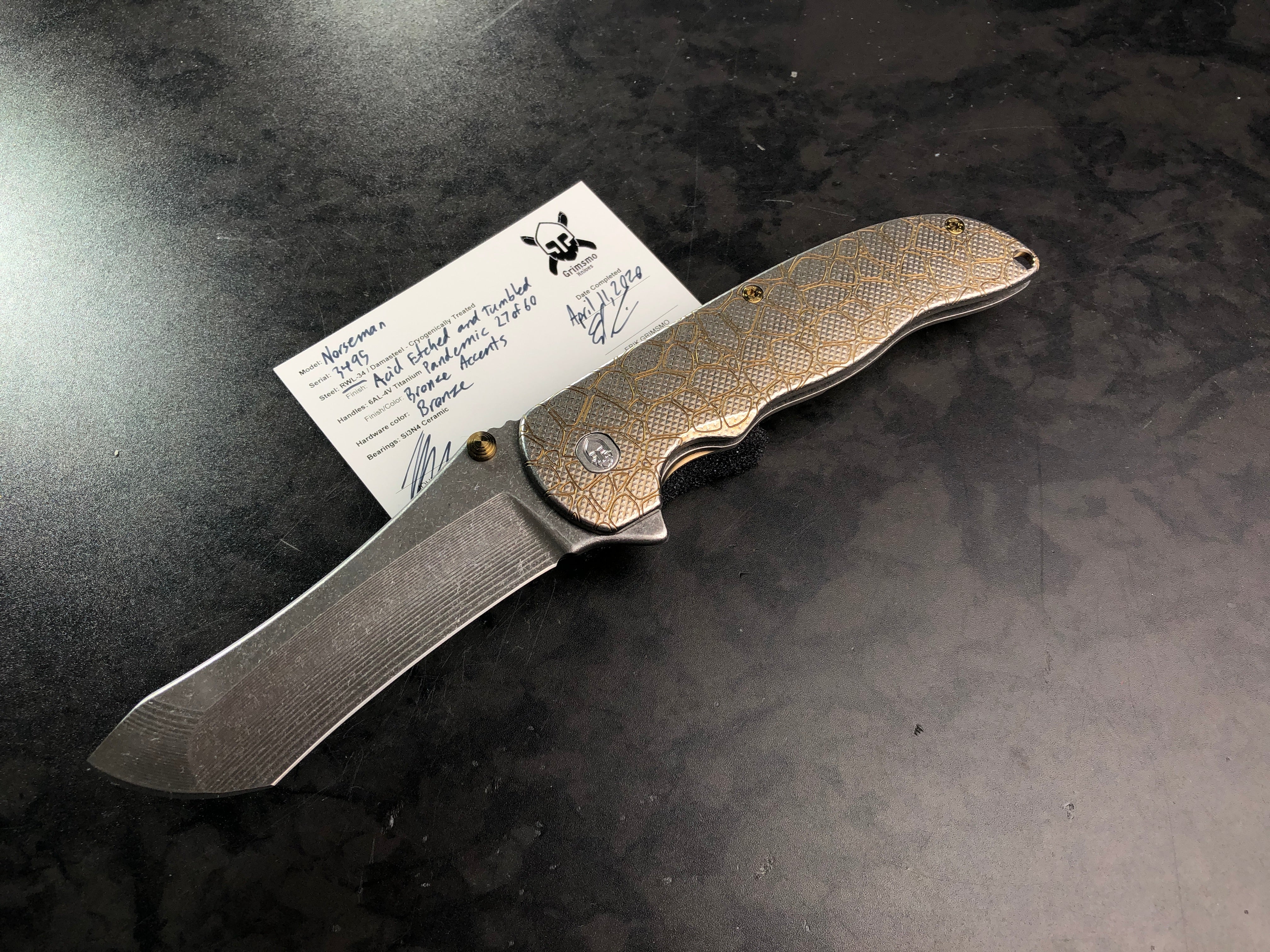Pandemic Norseman #3495 1985000418
