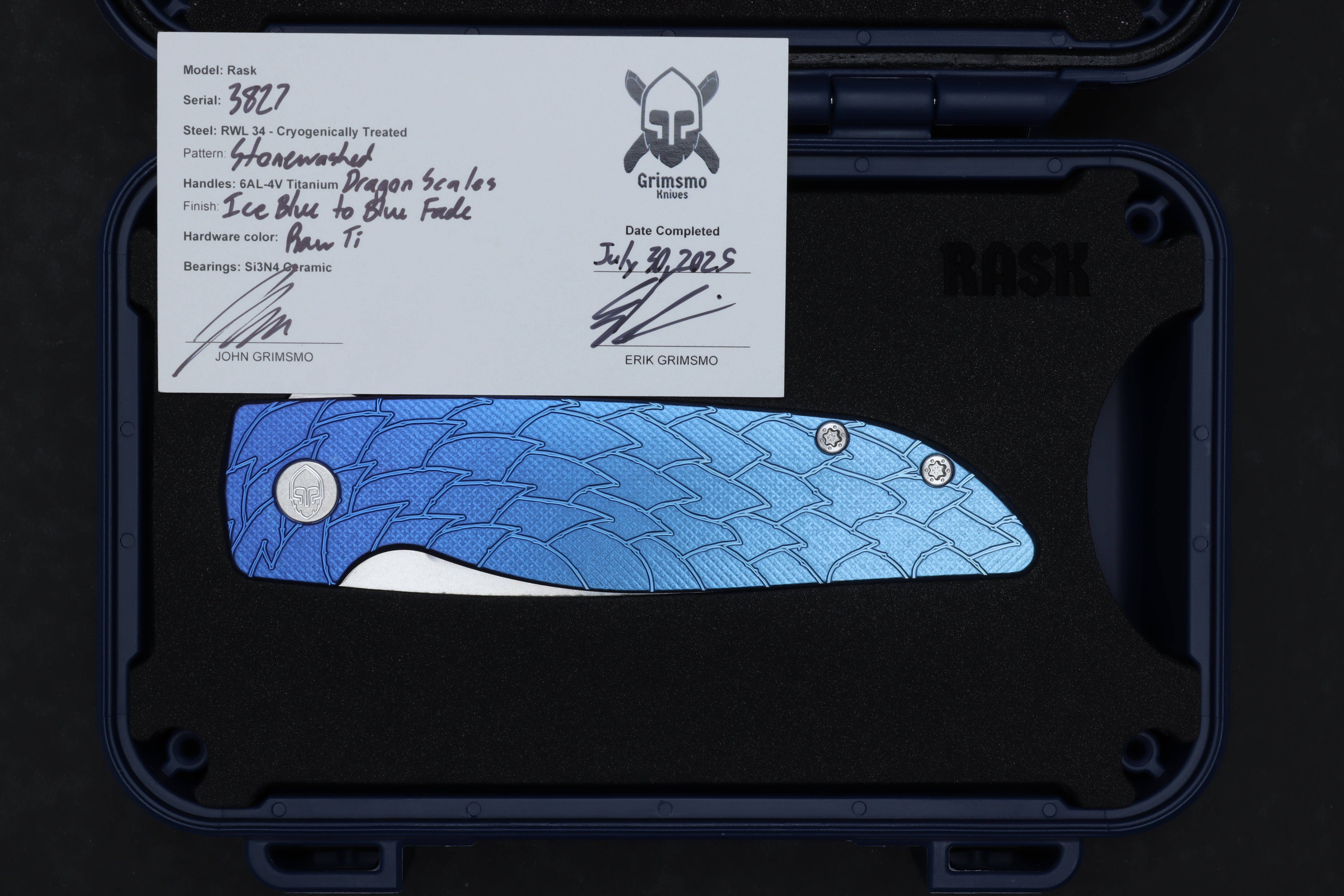 Rask #3827 9278340731