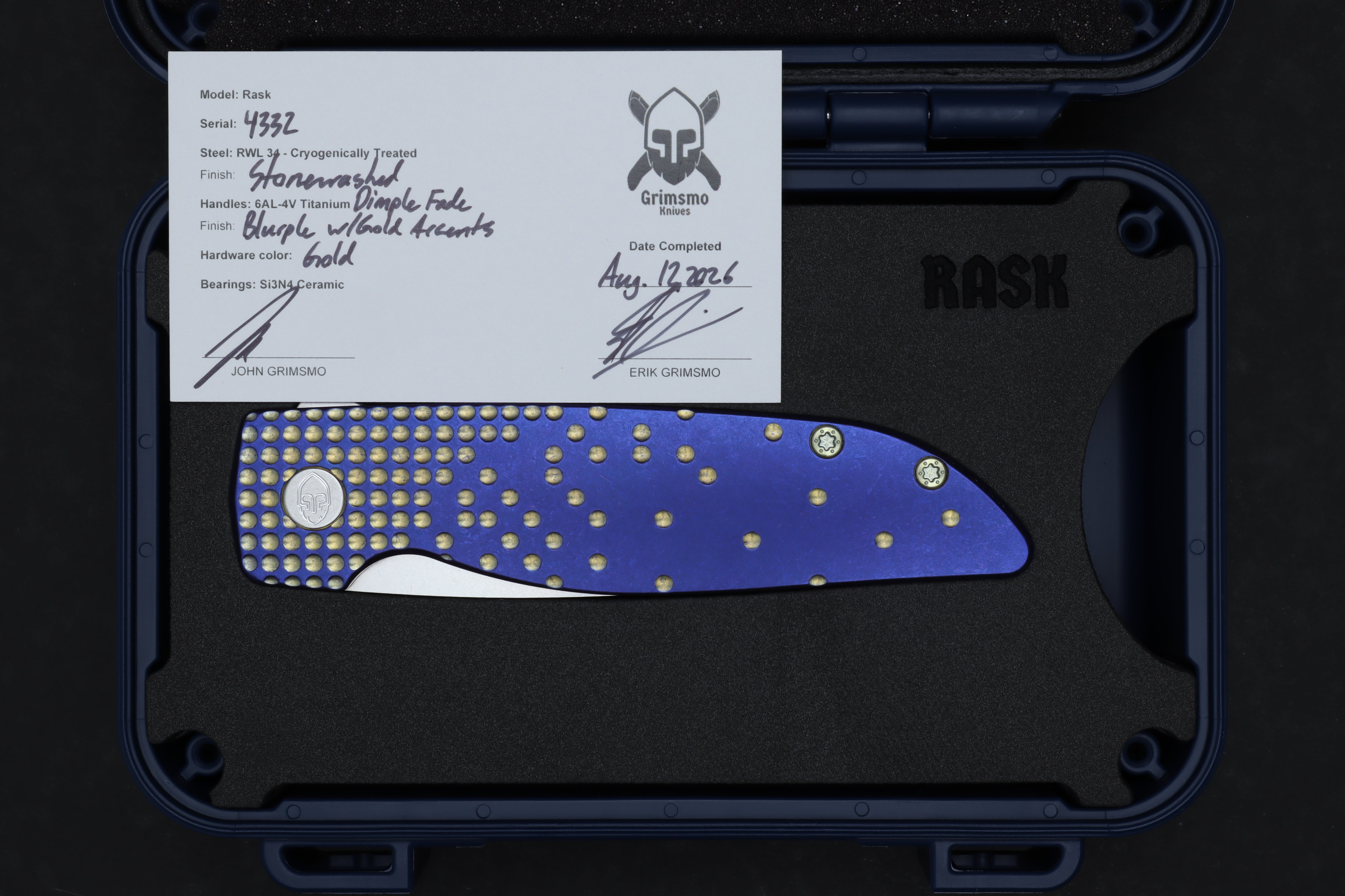 Rask #4332 9278340813