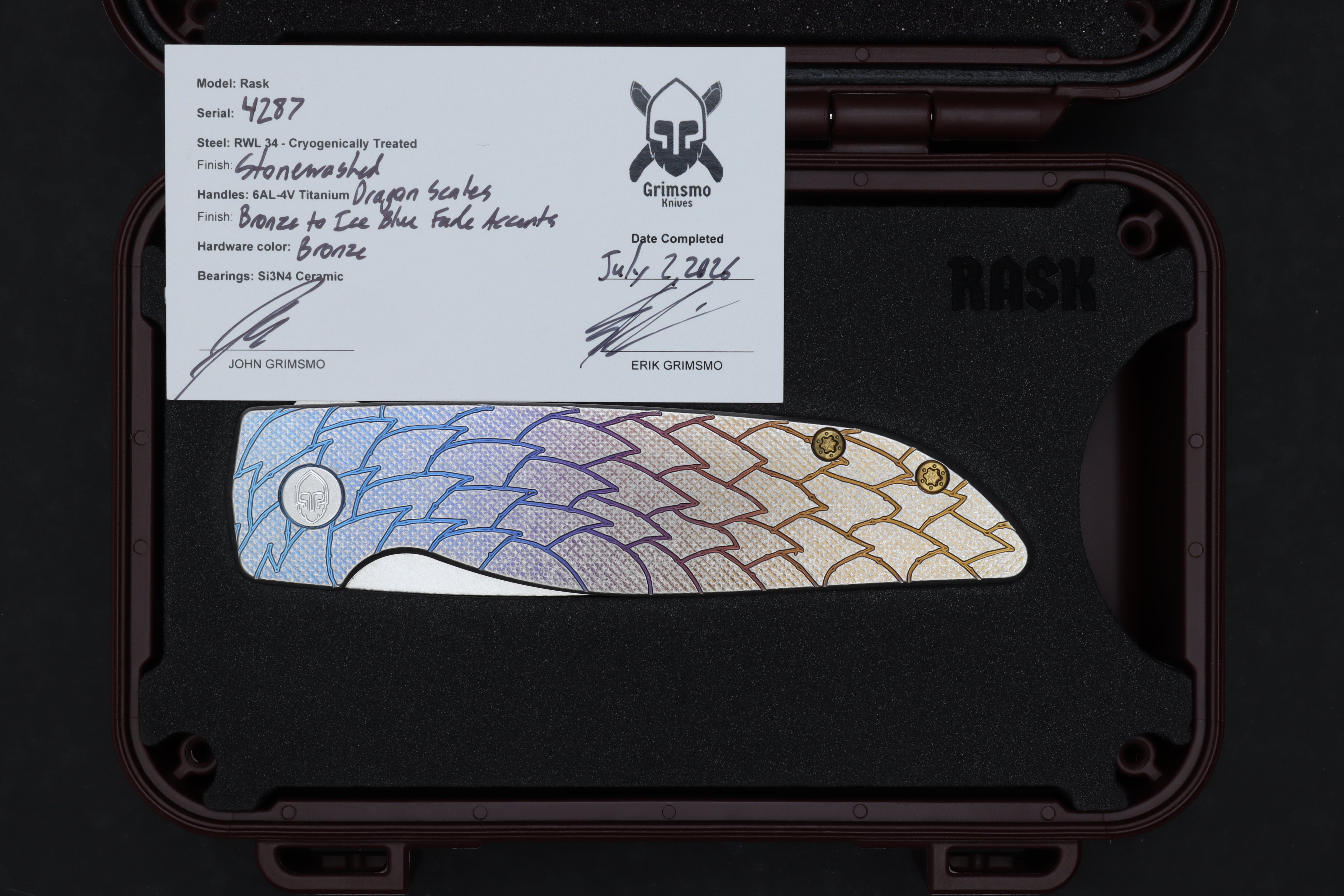 Rask #4287 9278340707