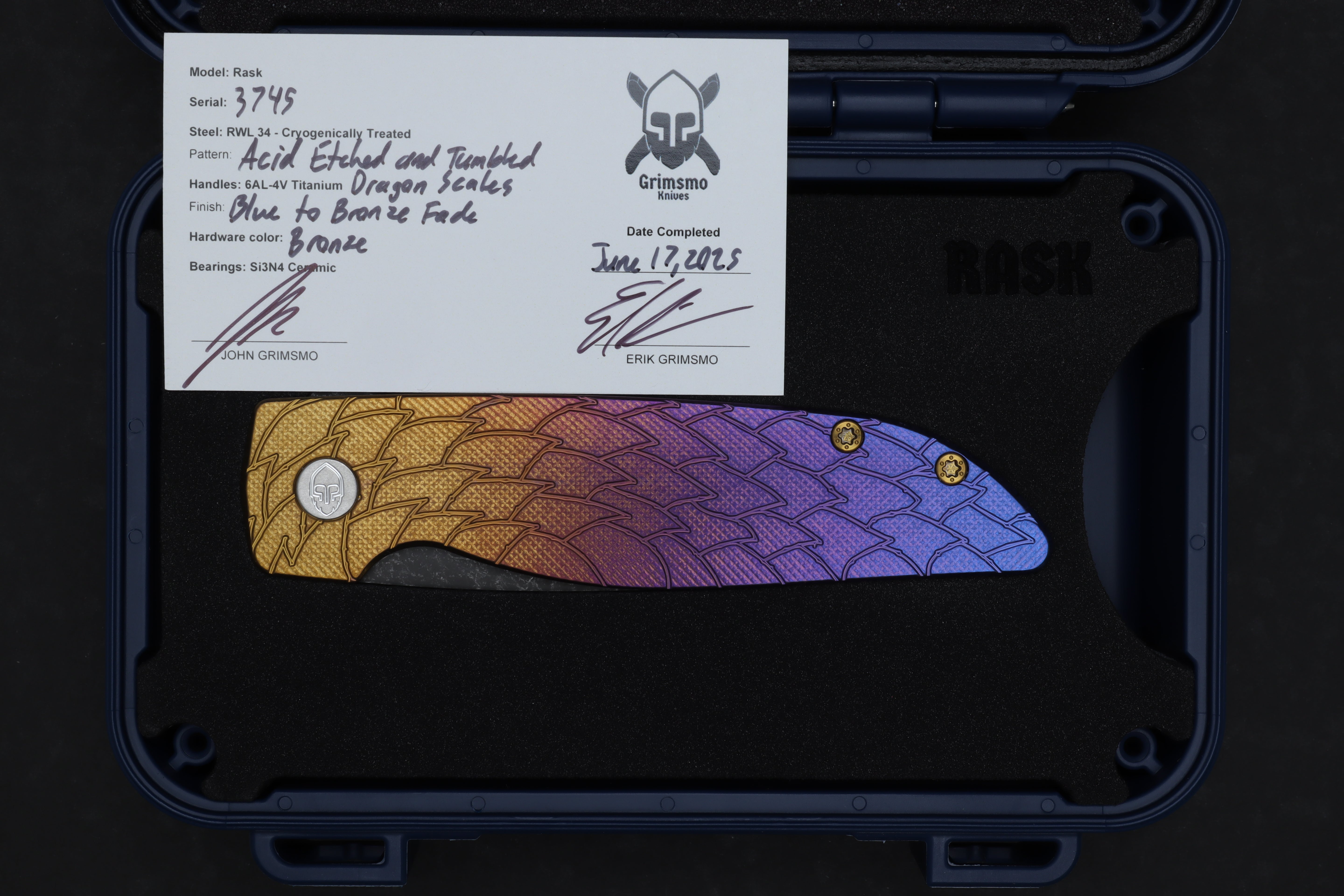 Rask #3745 9278340618