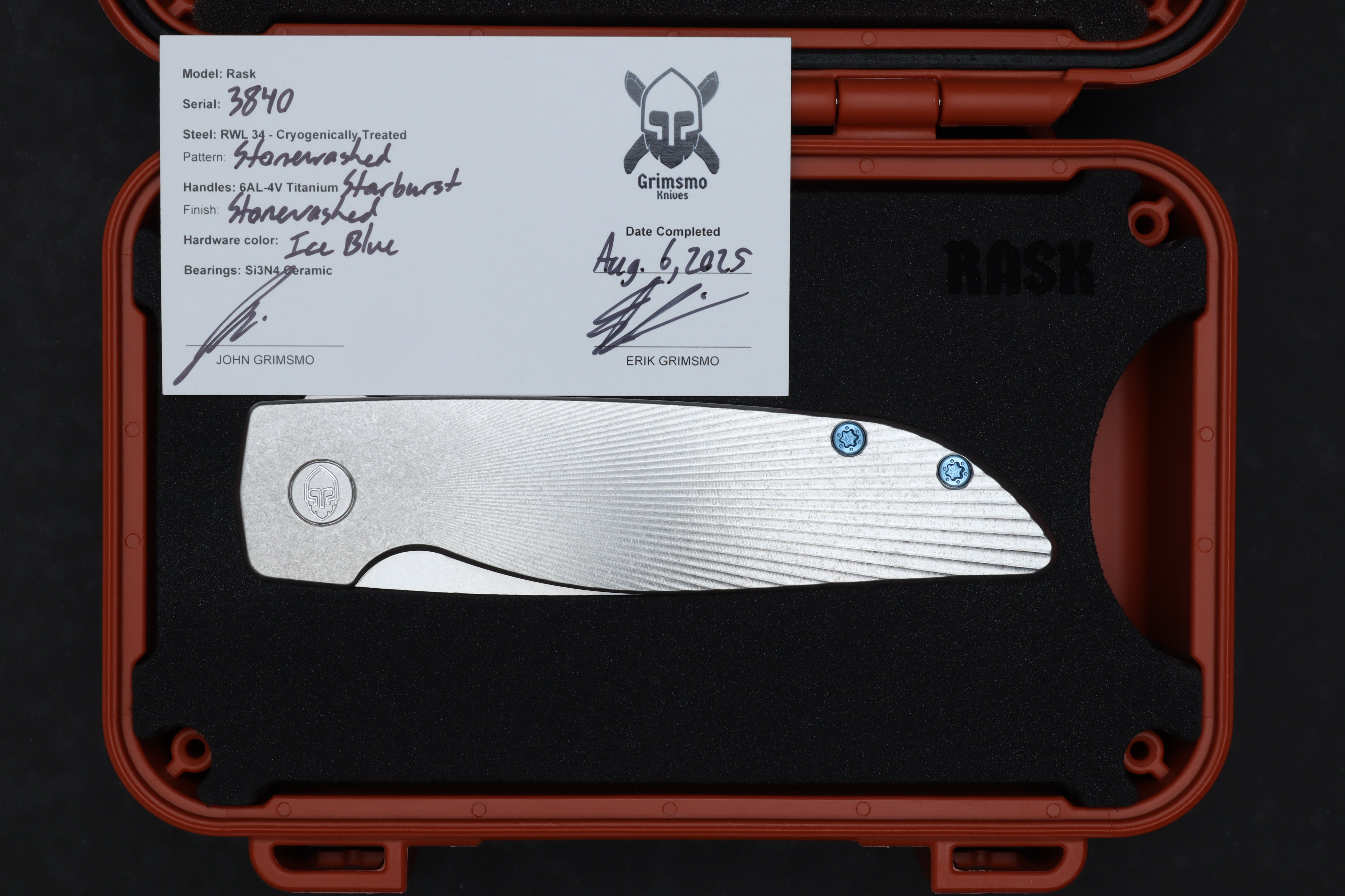 Rask #3840 9278340807