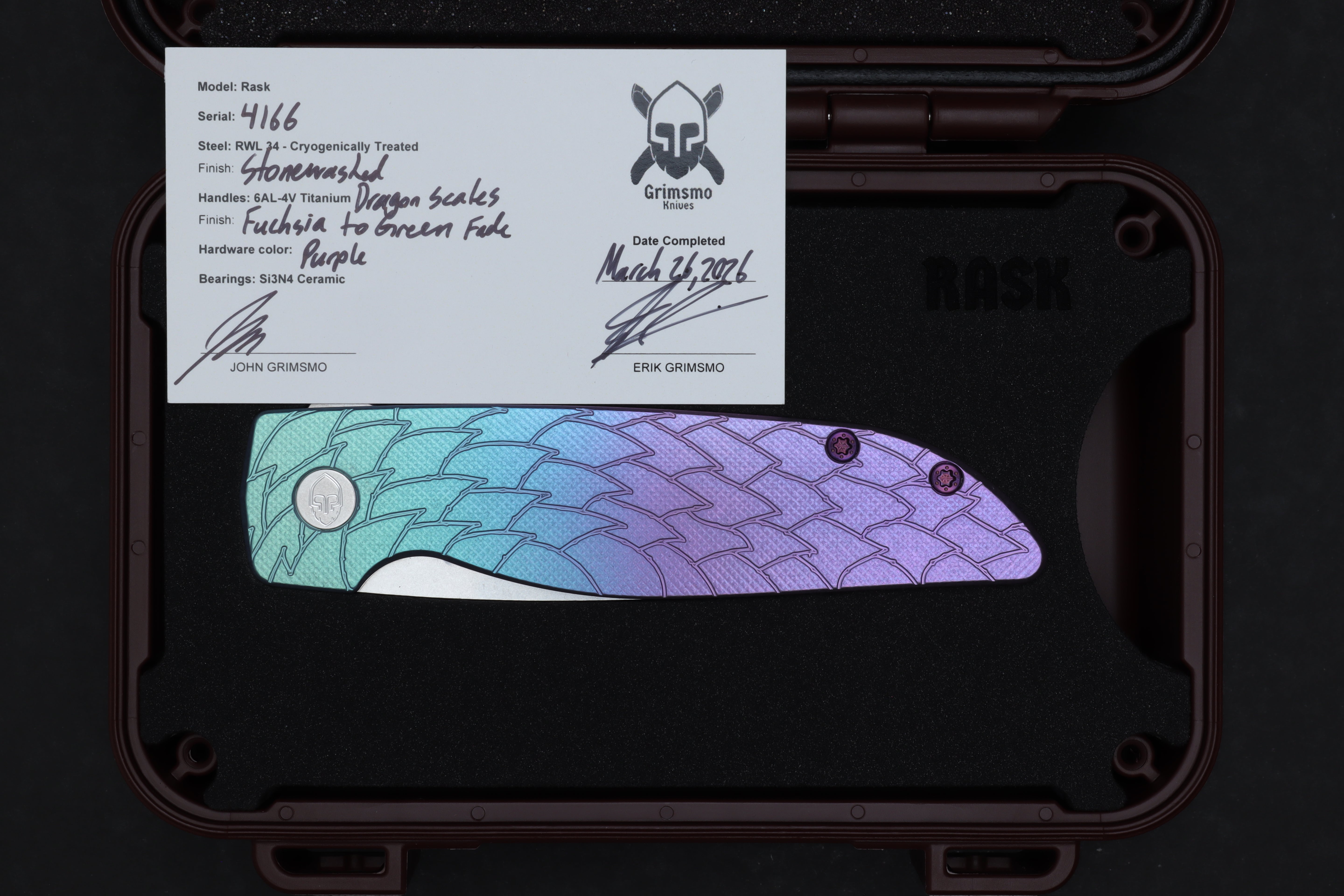 Rask #4166 9278340401
