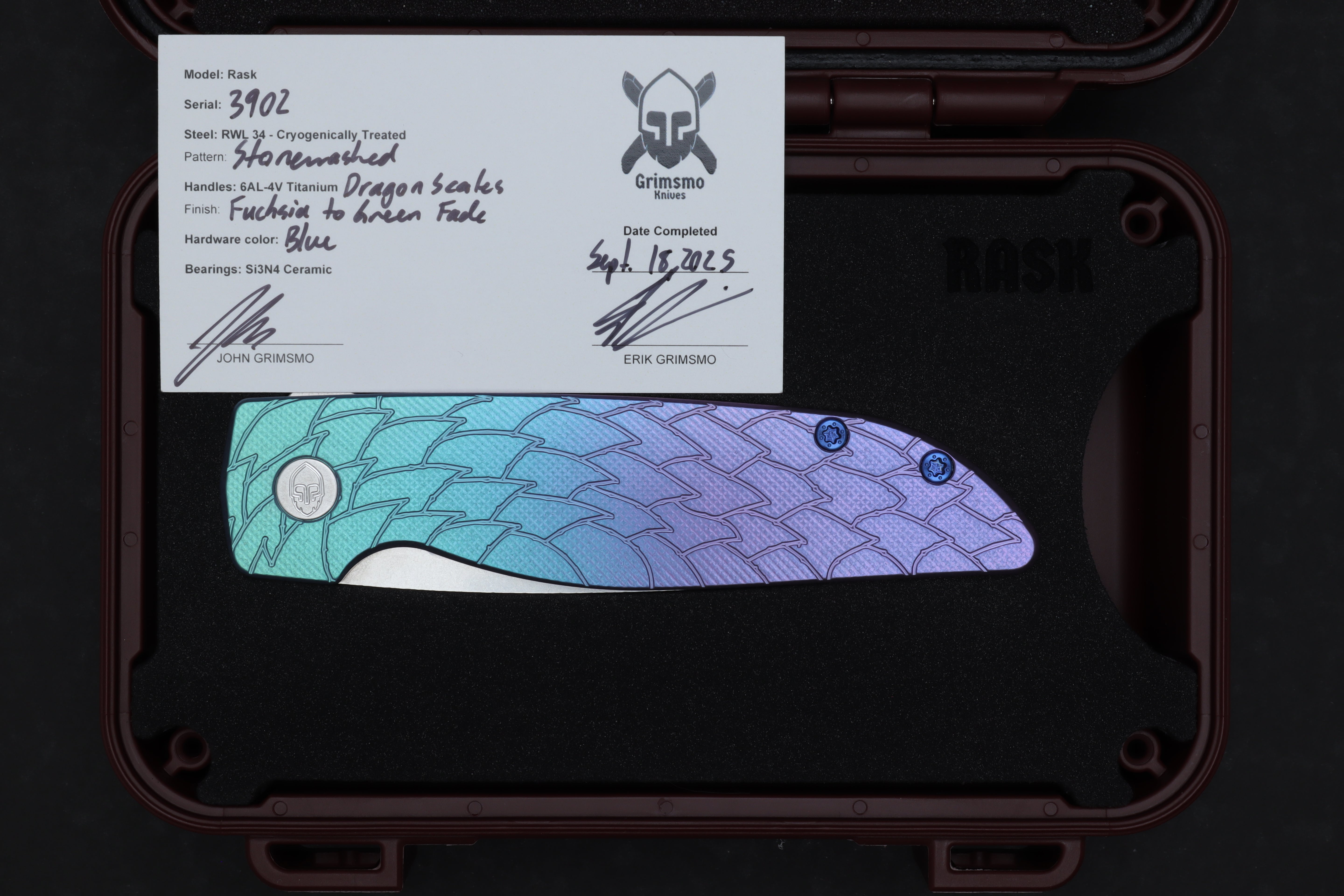 Rask #3902 9278340924