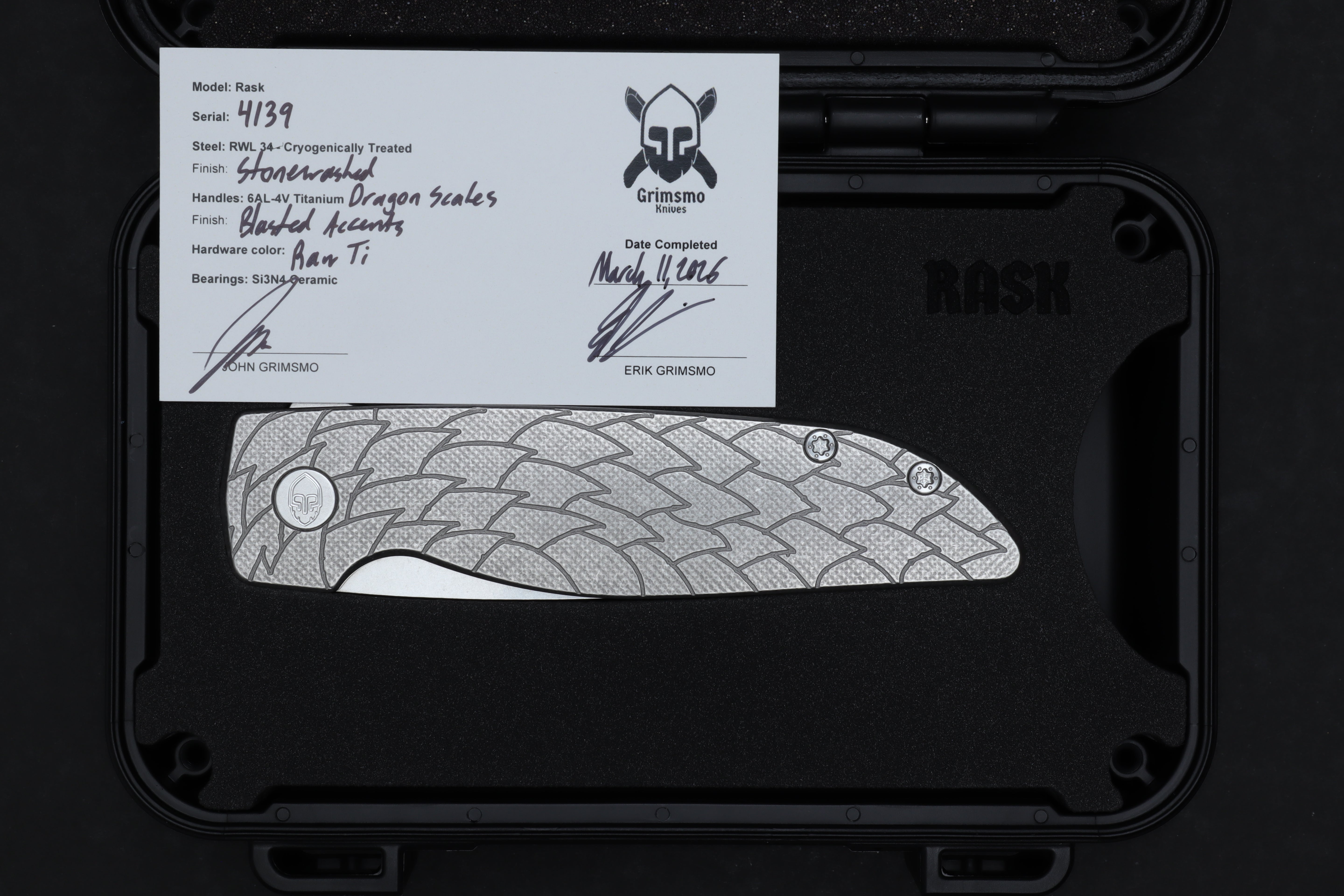 Rask #4139 9278340316