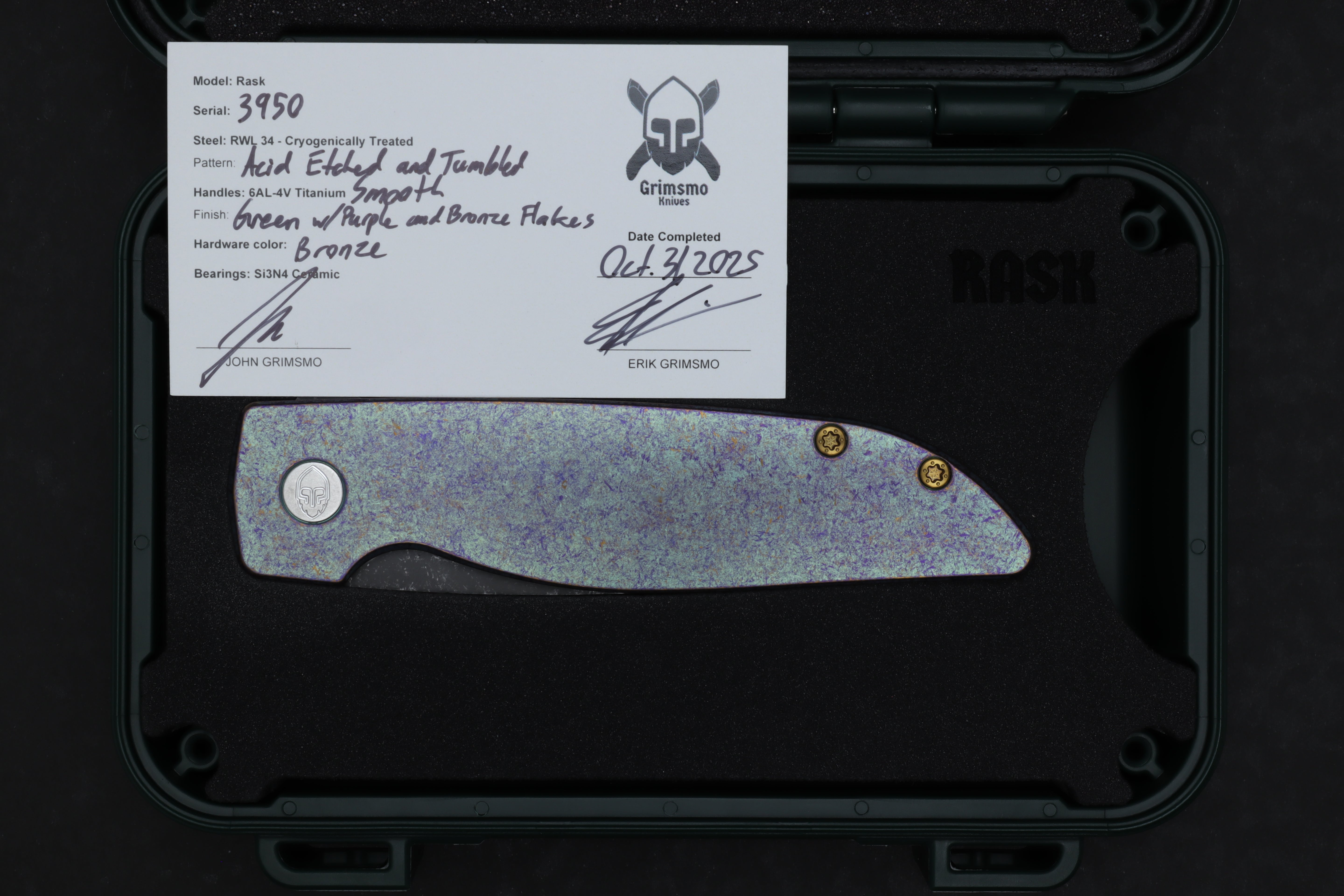 Rask #3950 9278341103