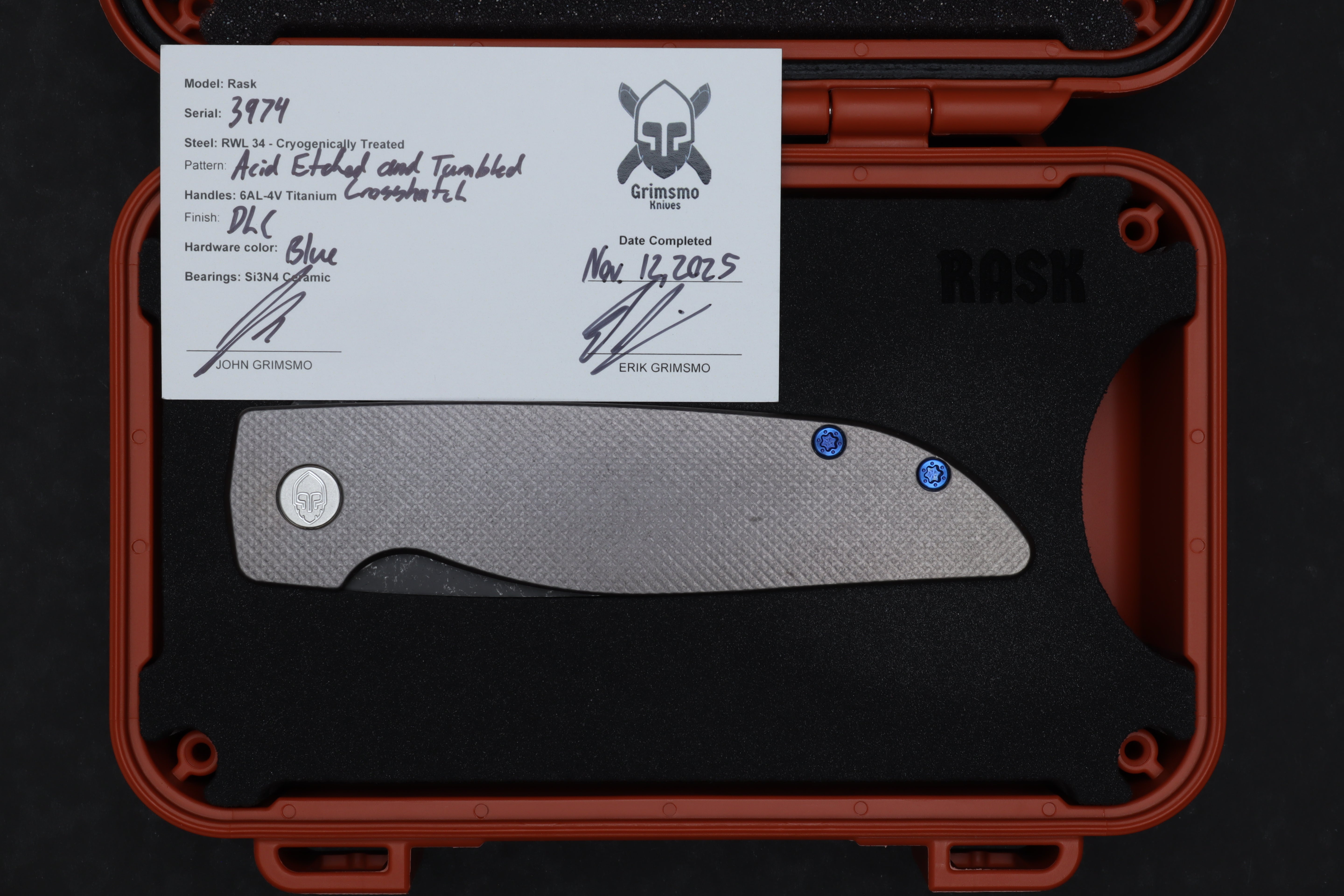 Rask #3974 9278341113