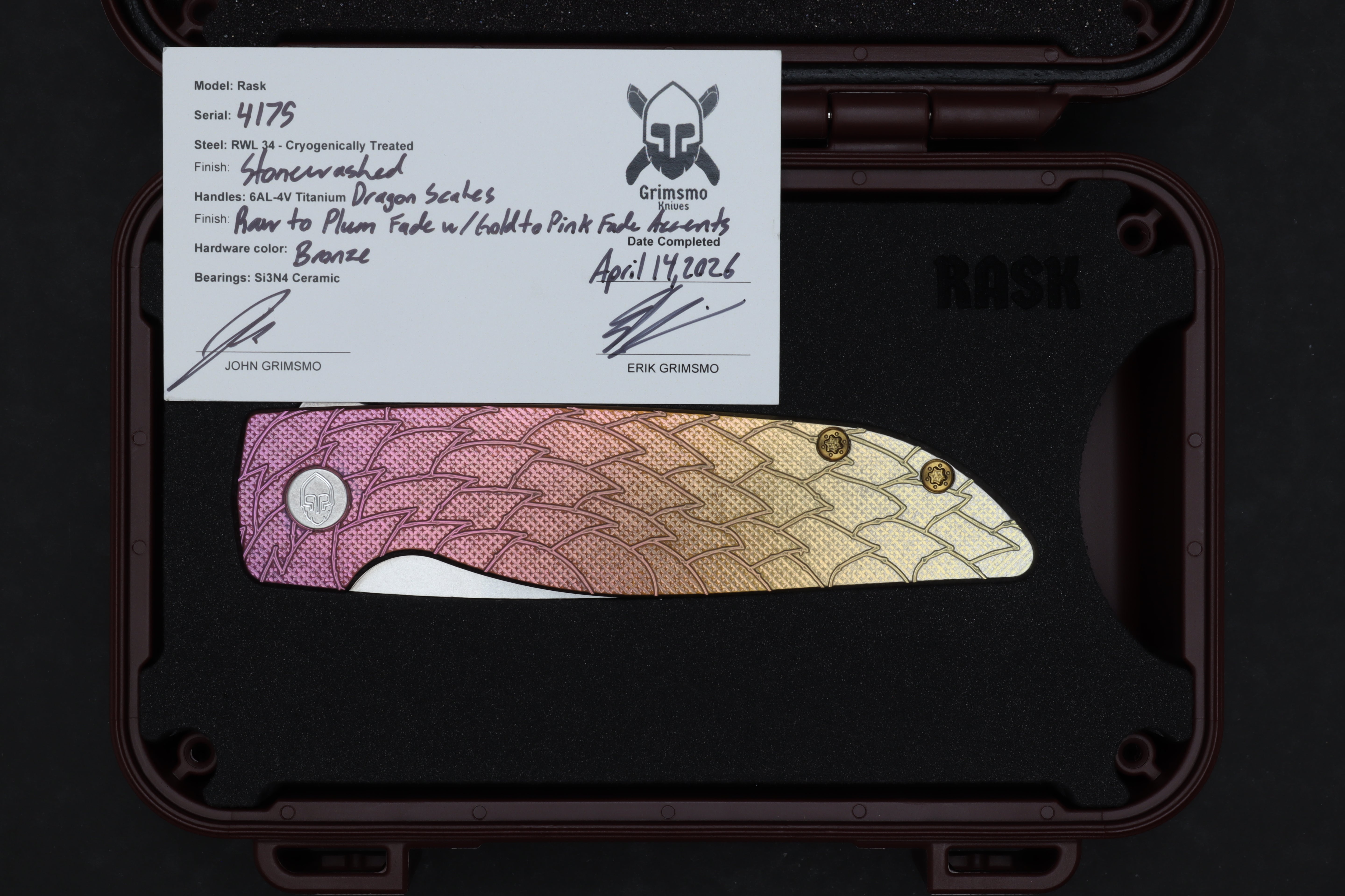 Rask #4175 9278340421