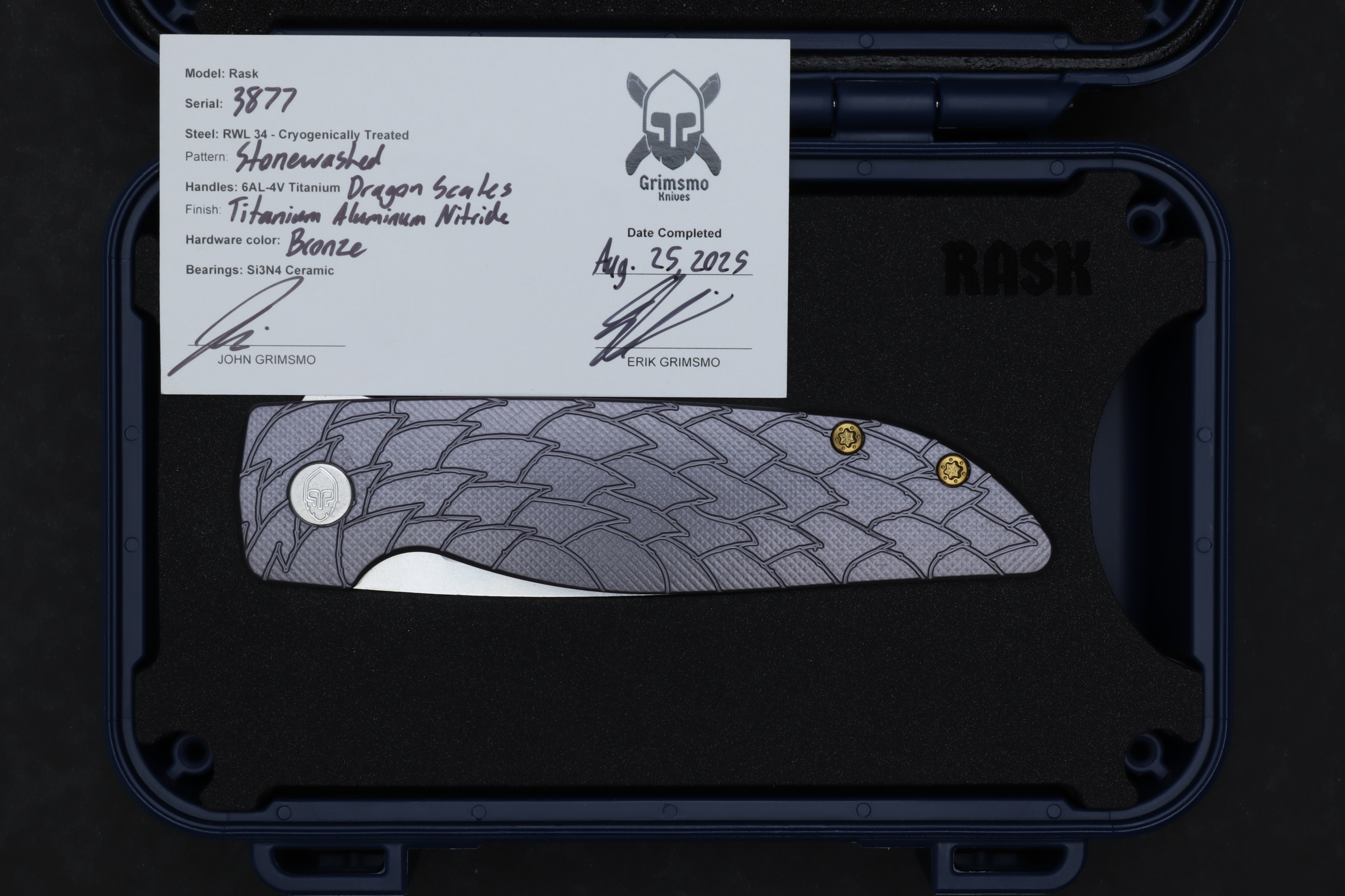 Rask #3877 9278340826