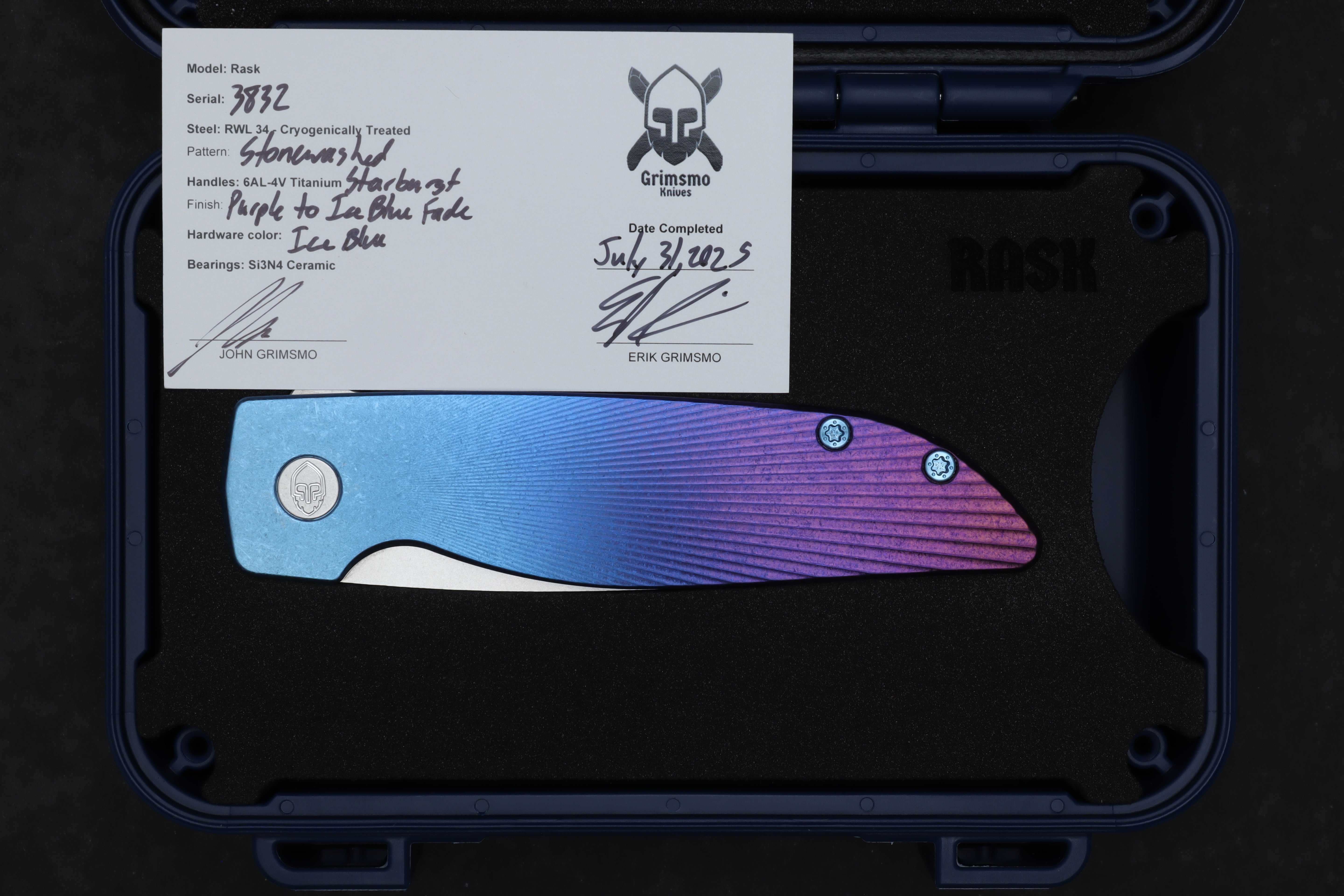 Rask #3832 9278340806