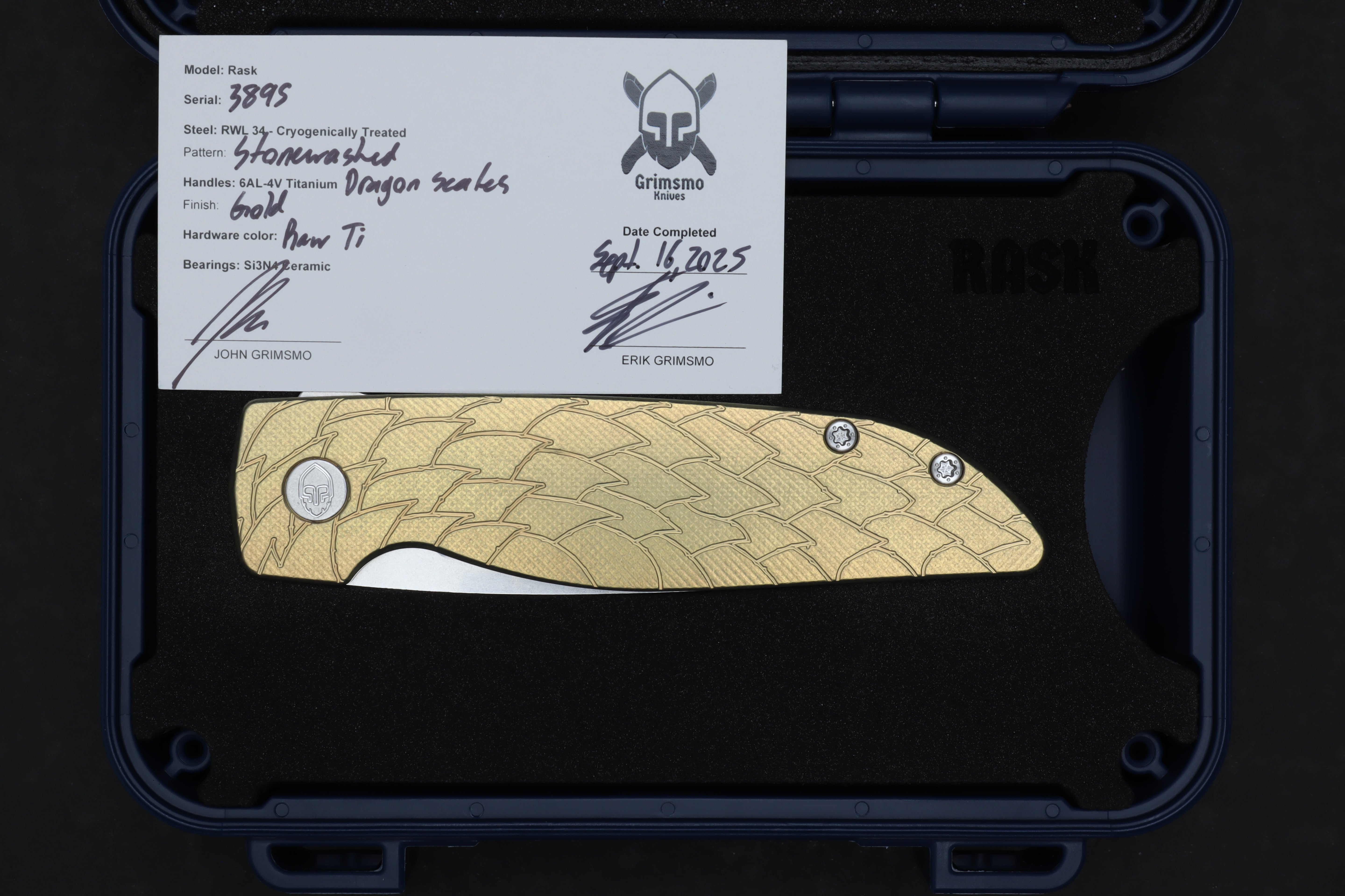 Rask #3895 9278340917