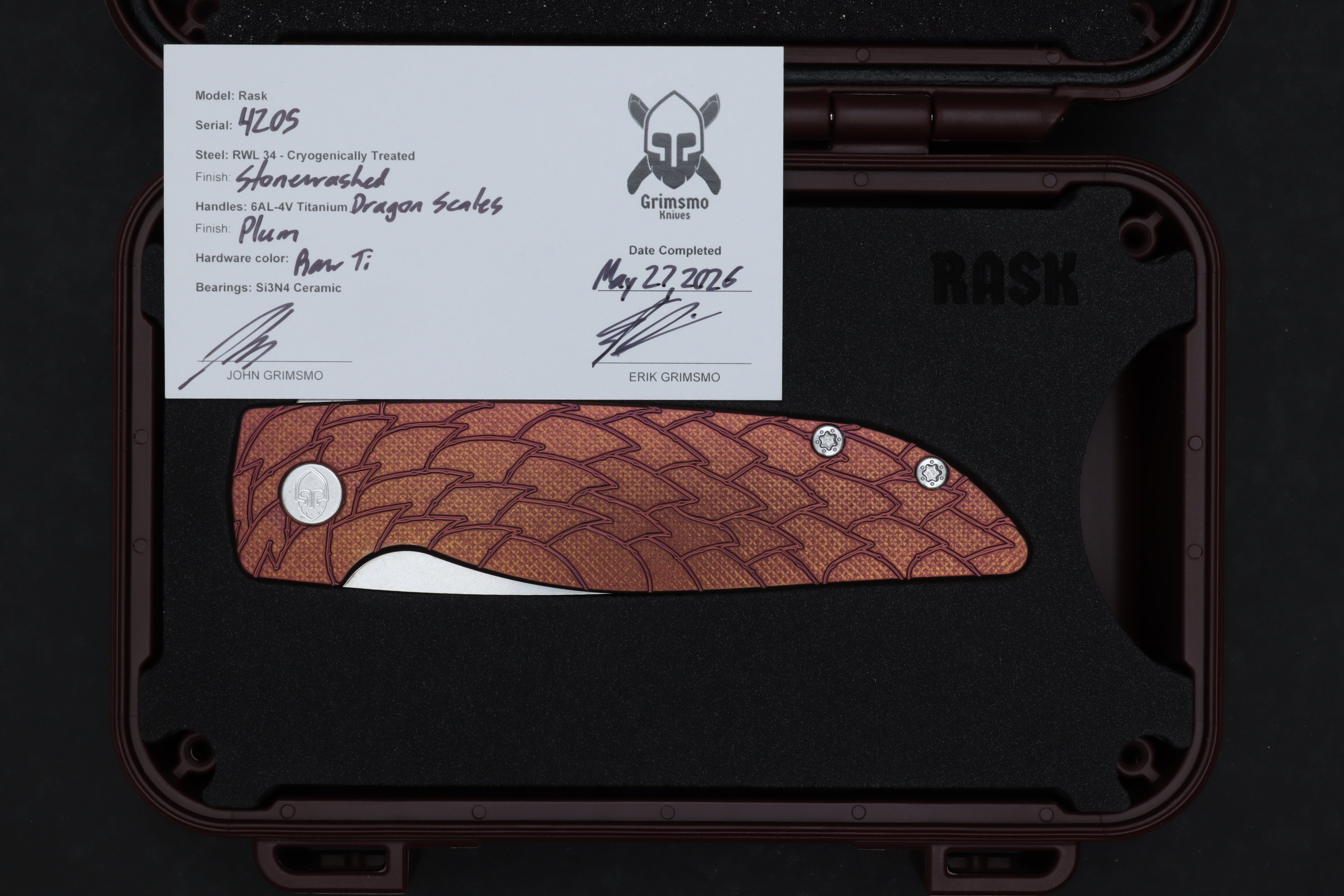 Rask #4205 9278340529