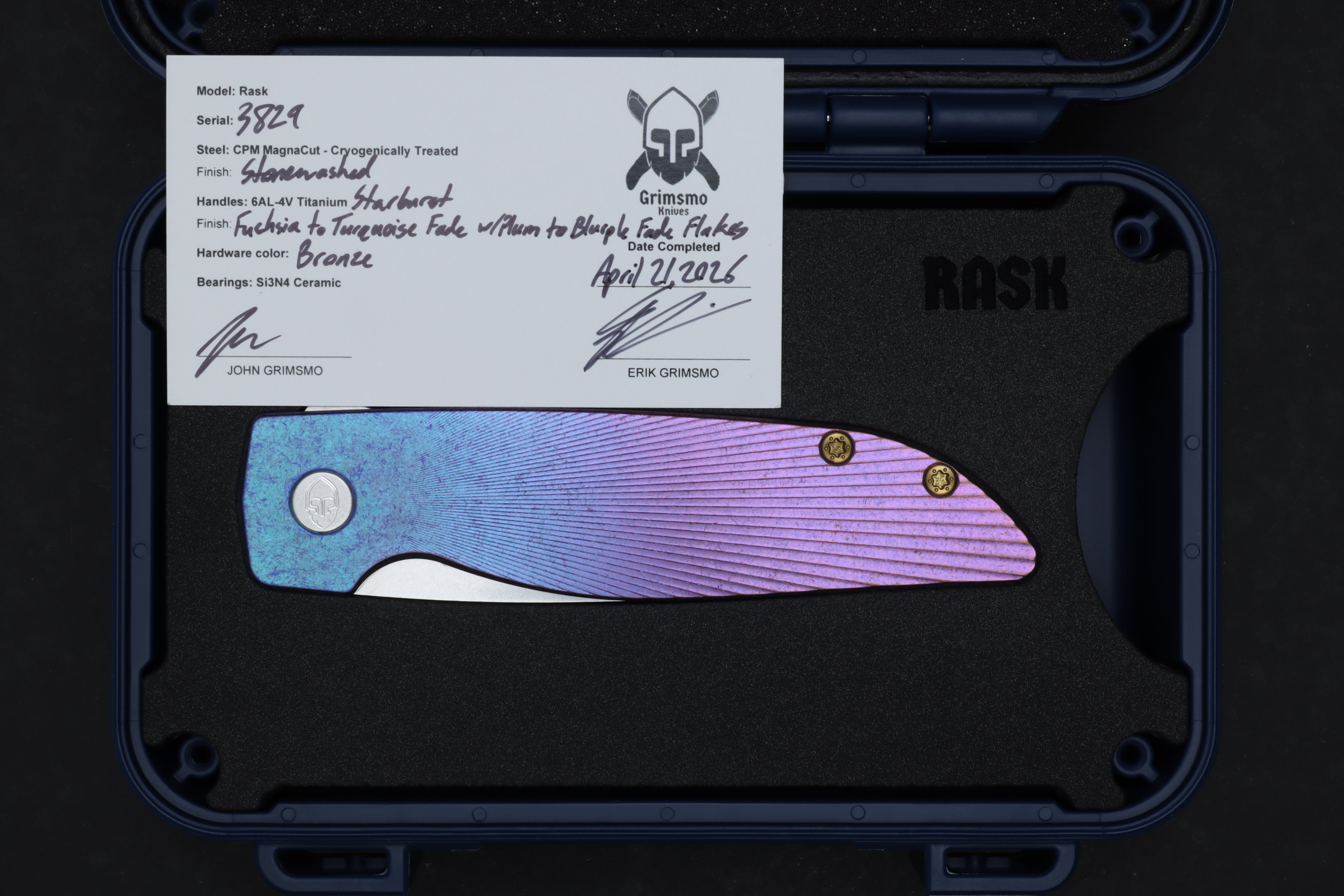 Rask #3829 9278340423