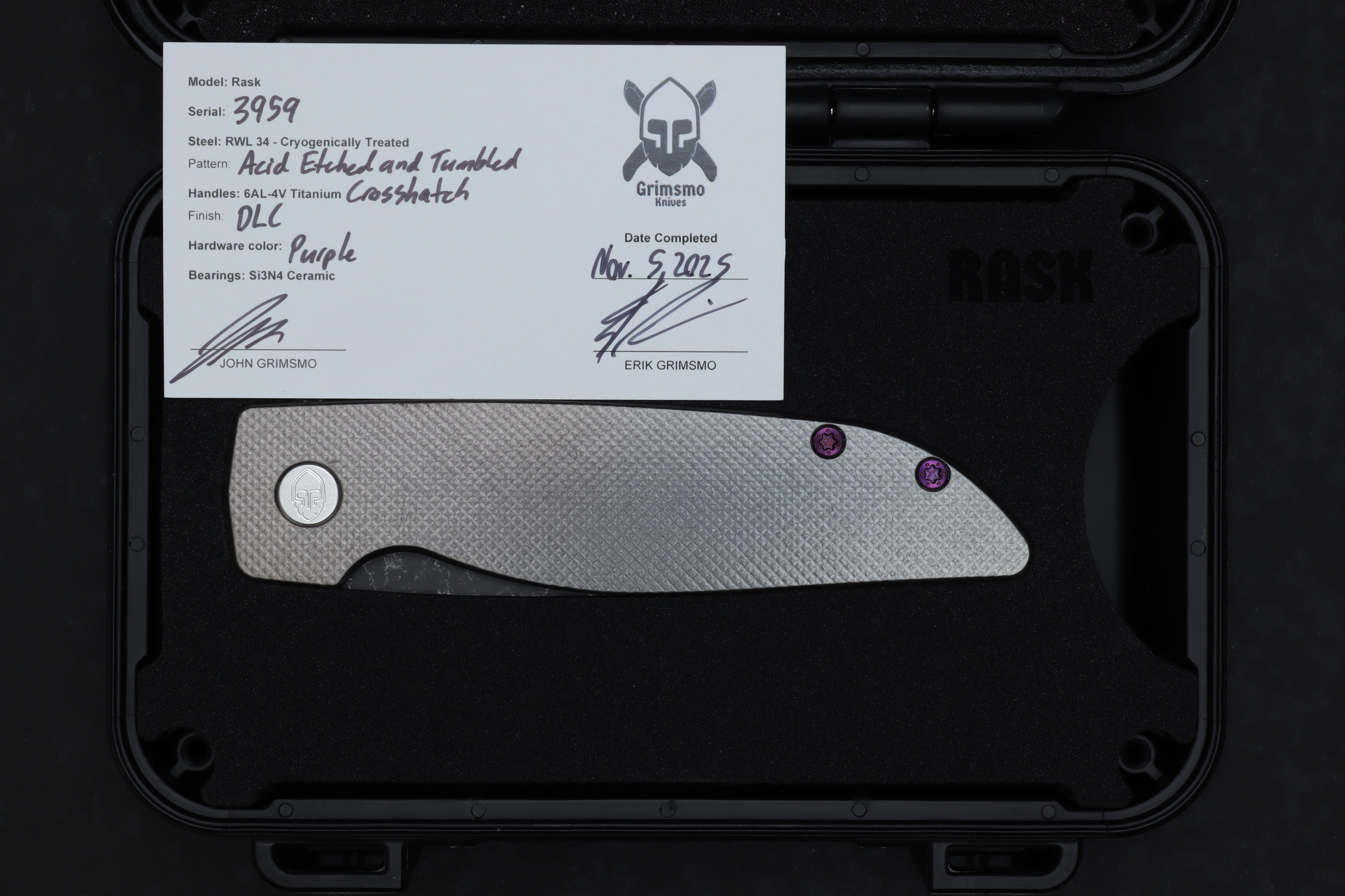 Rask #3959 9278341110