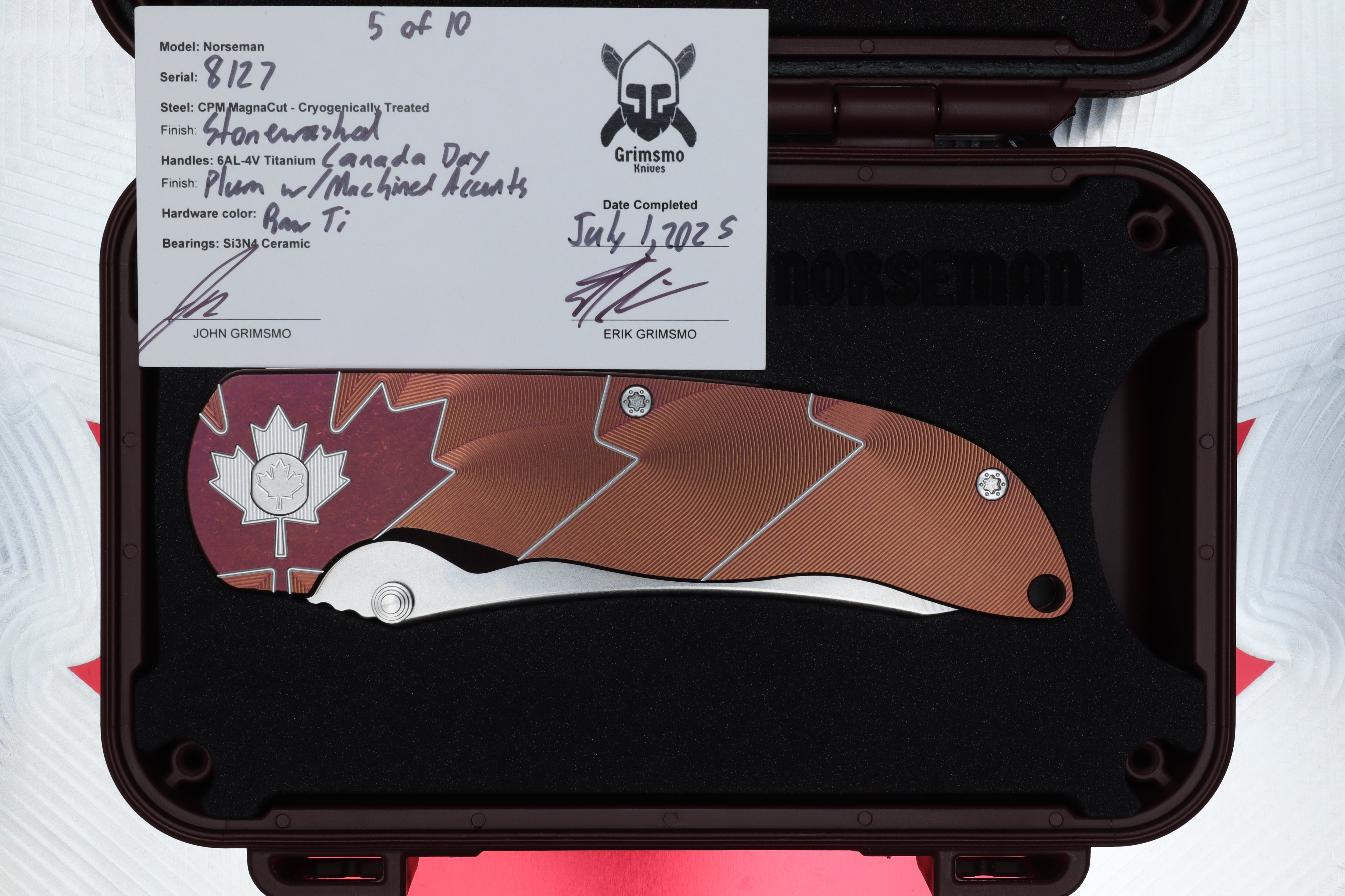 Canada Day Norseman #8127
