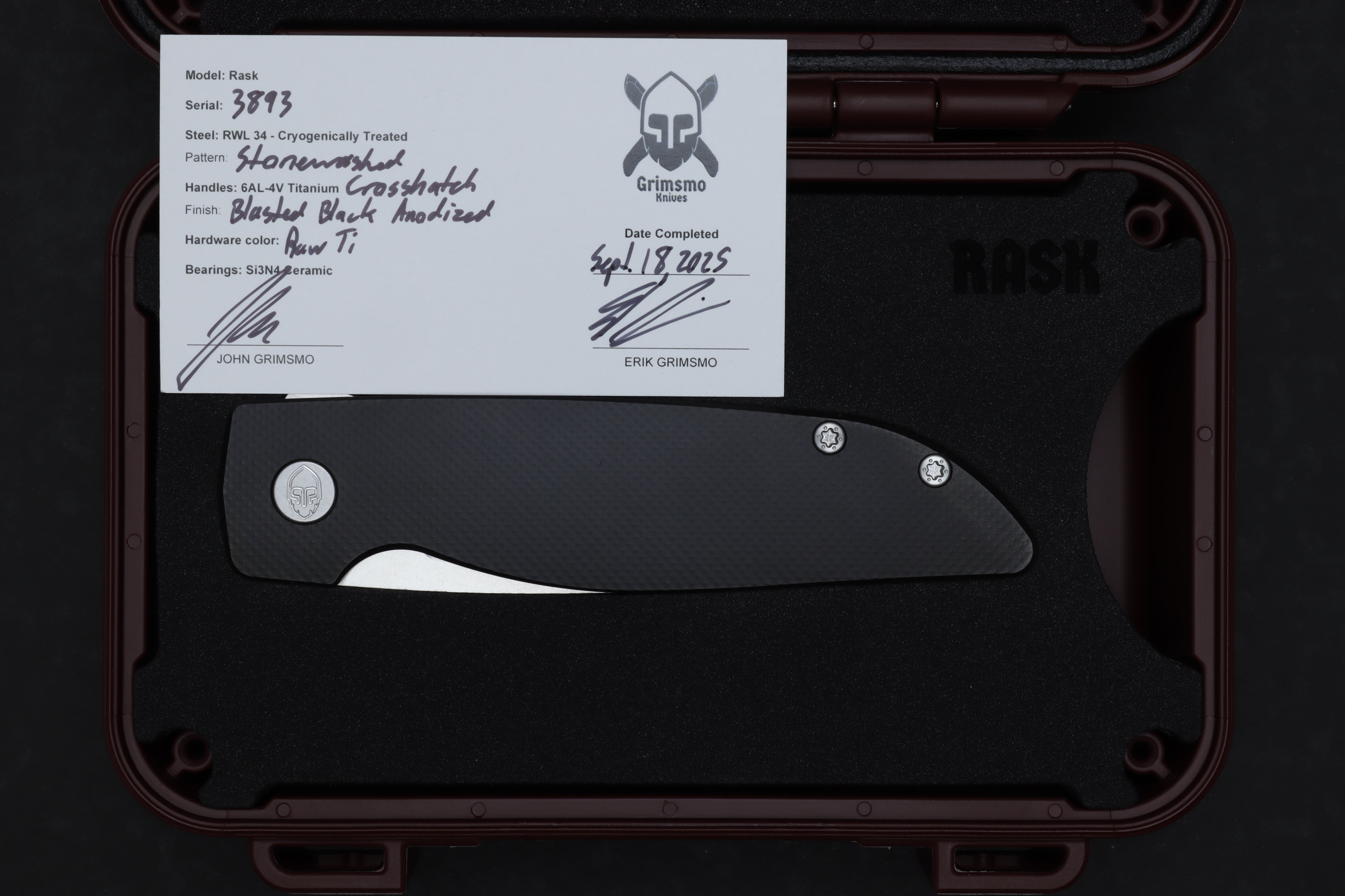 Rask #3893 9278340922