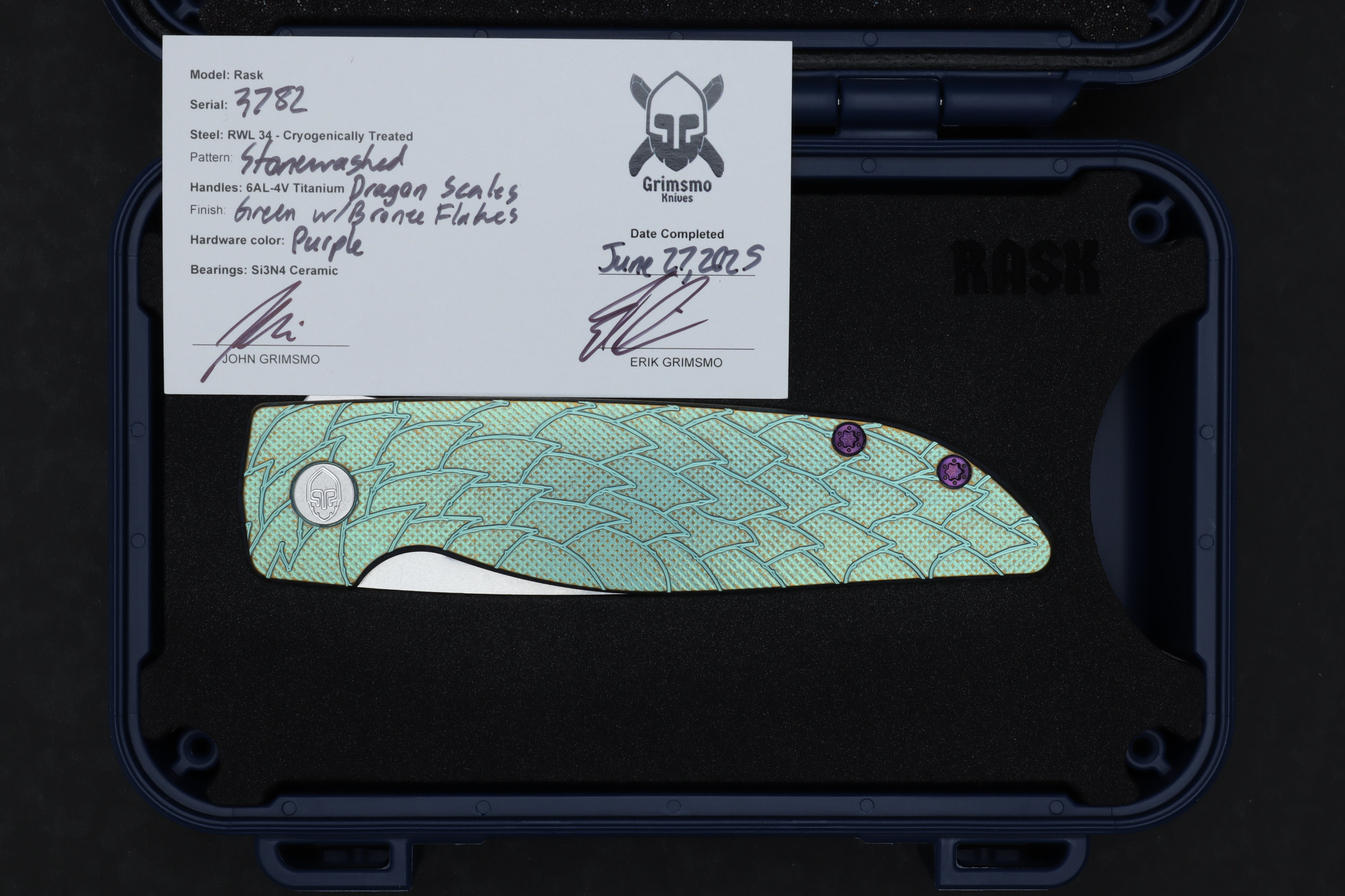 Rask #3782 9278340701