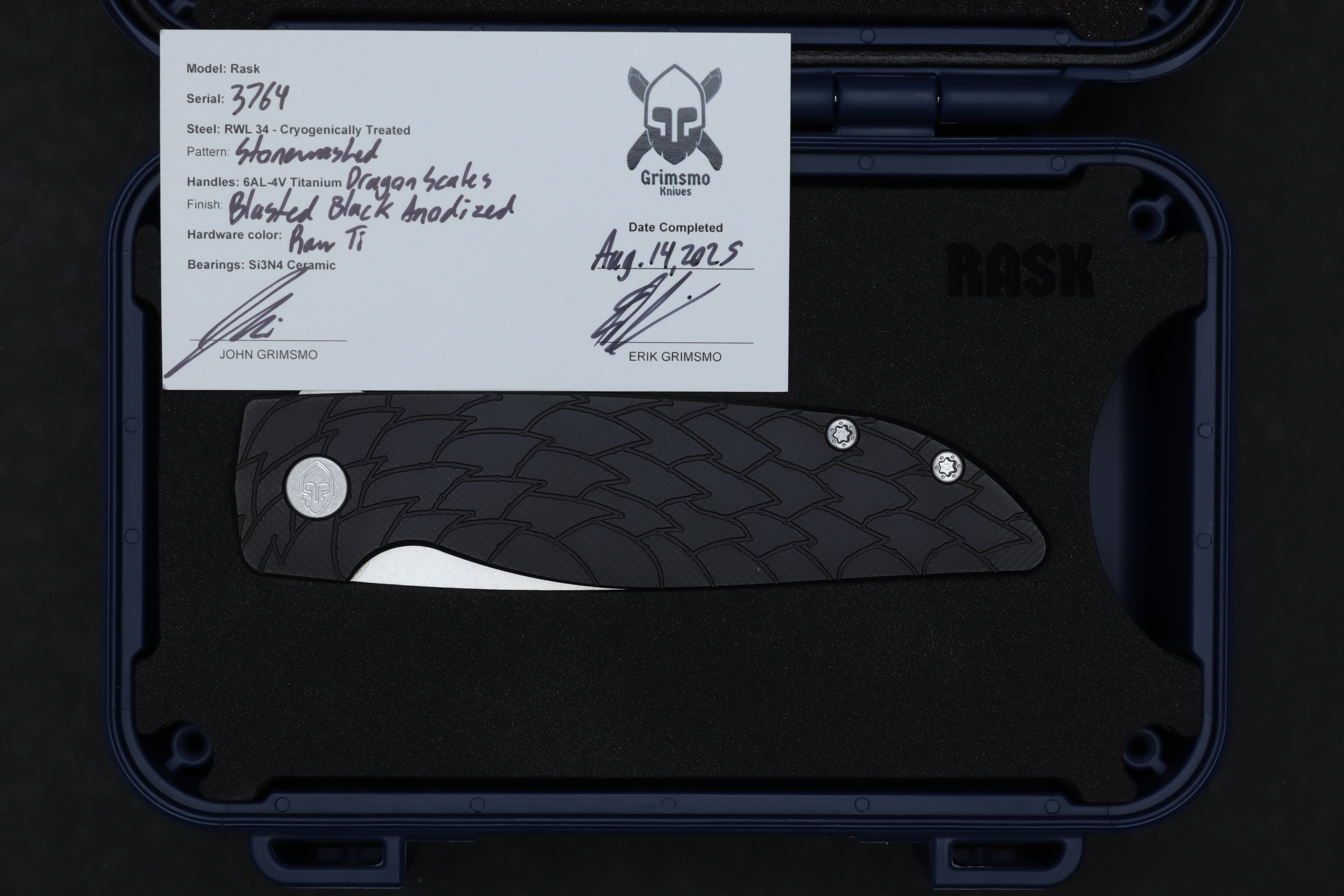 Rask #3764 9278340818