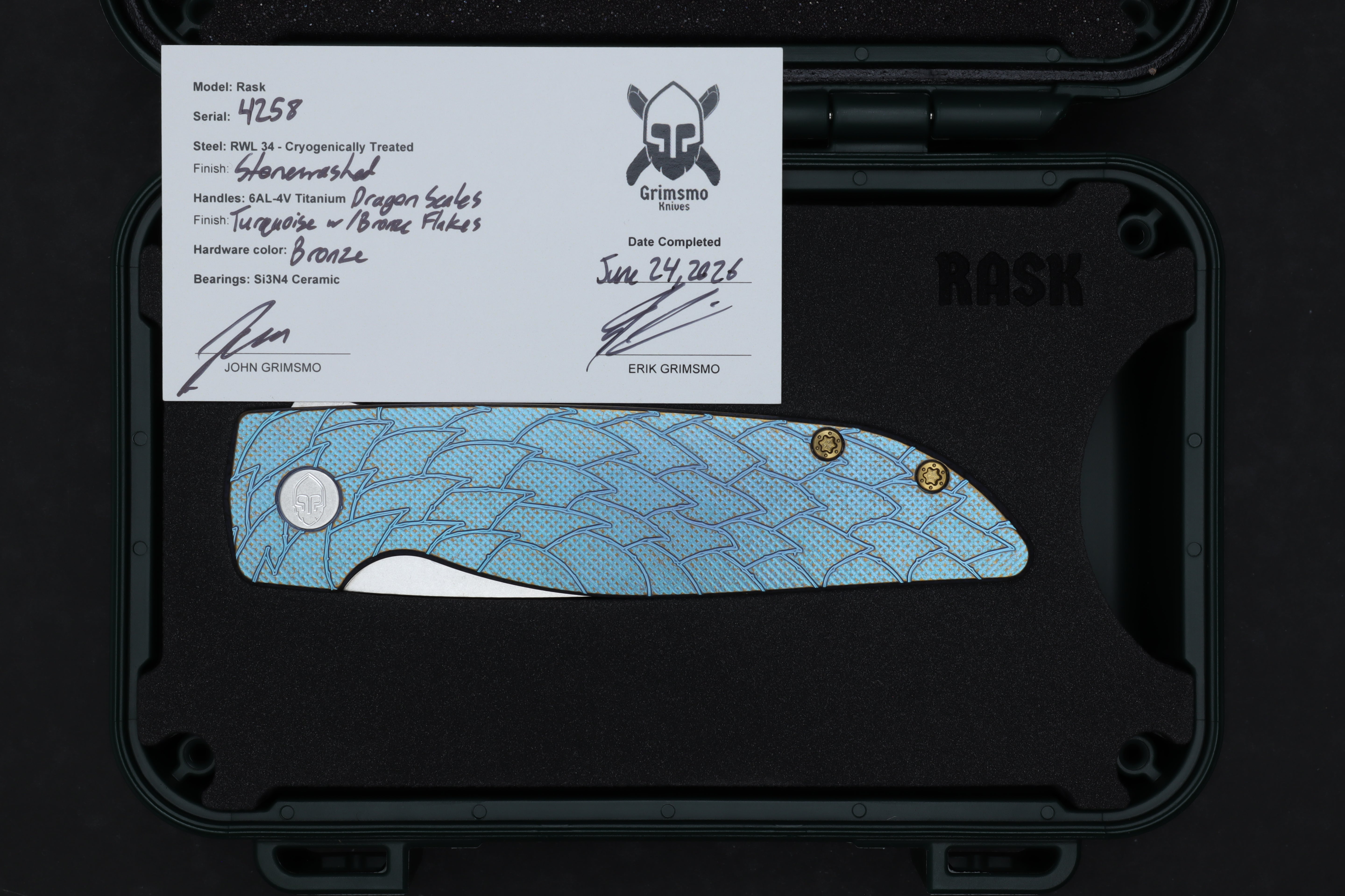 Rask #4258 9278340626