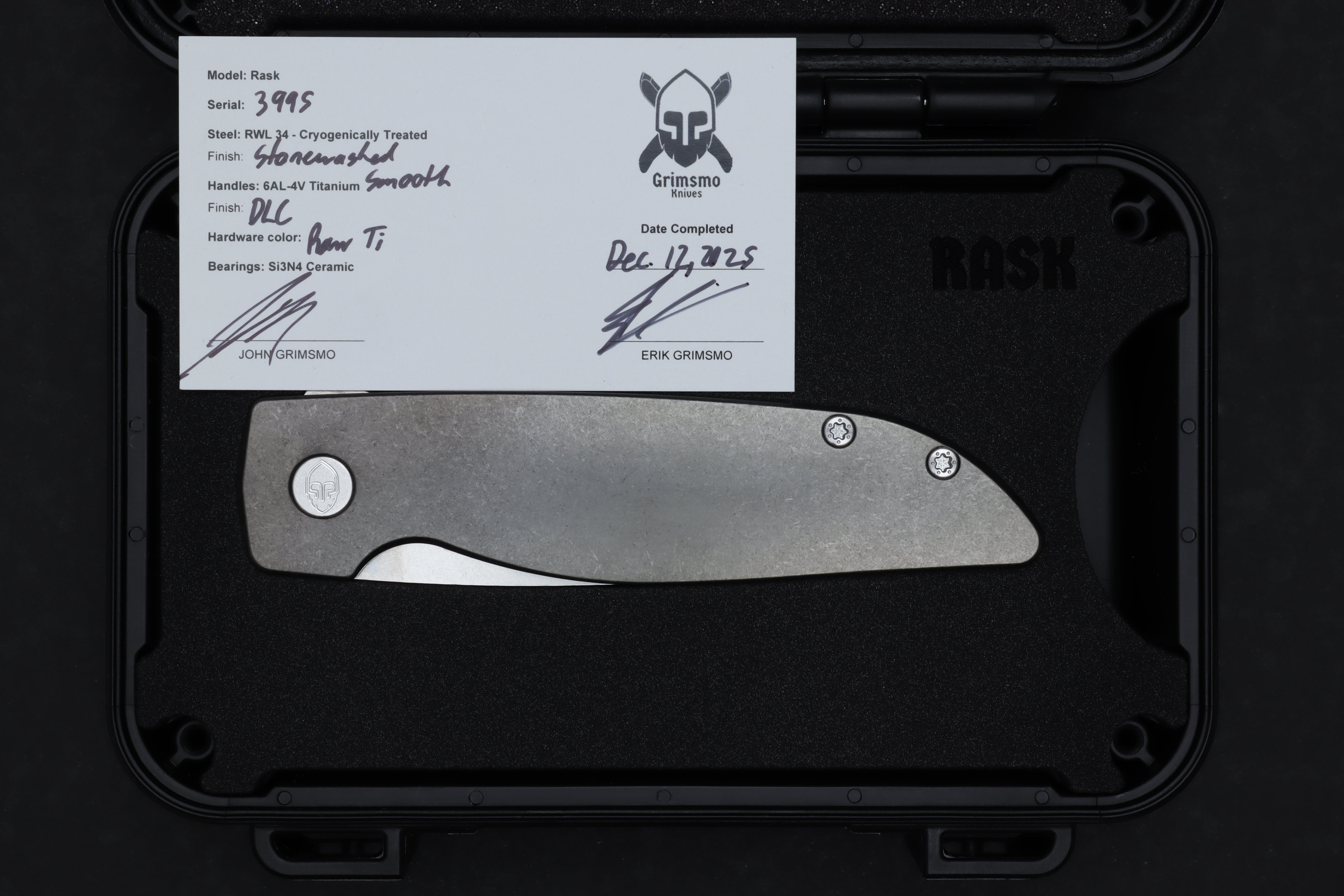 Rask #3995 9278340106