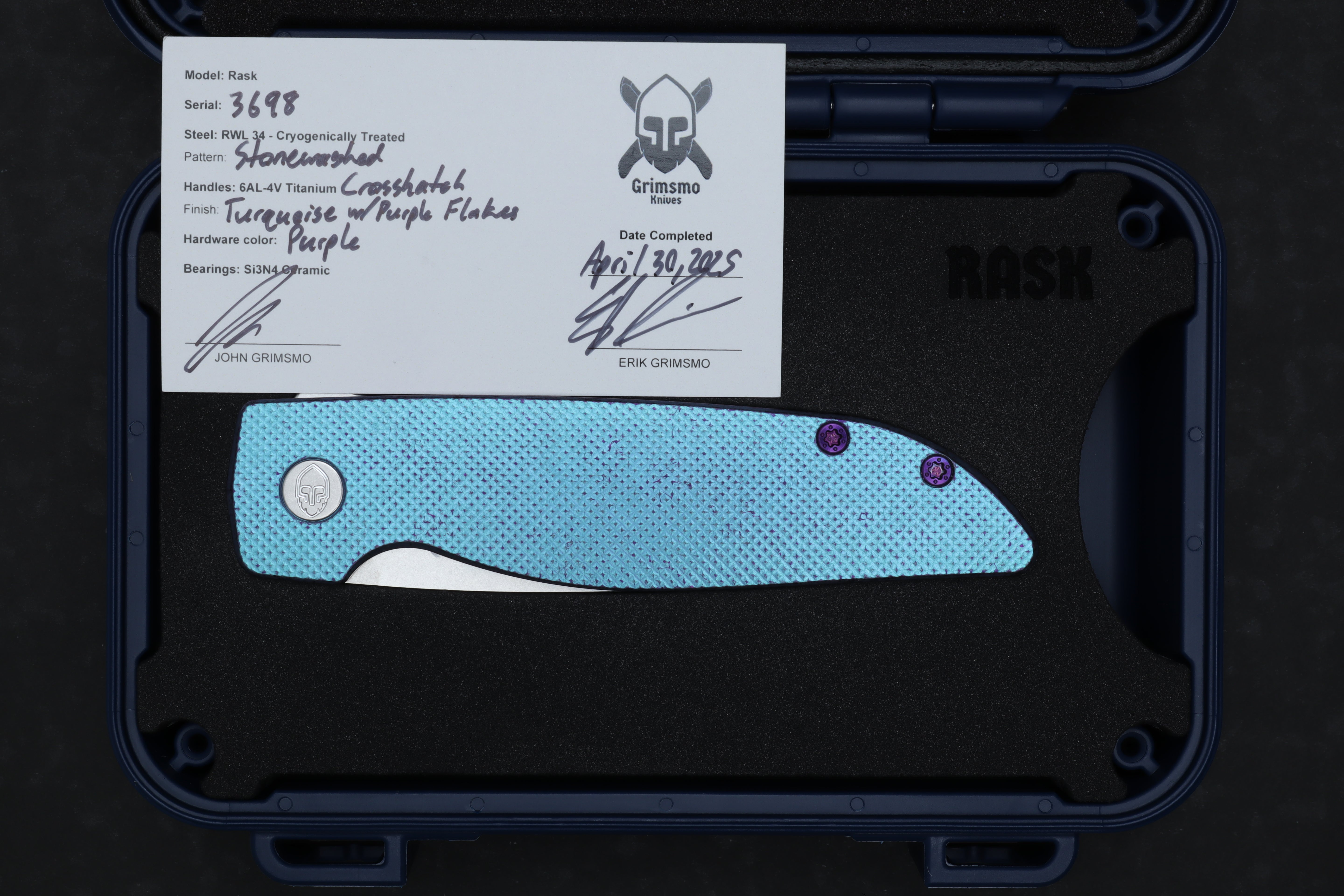 Rask #3698 9278340502