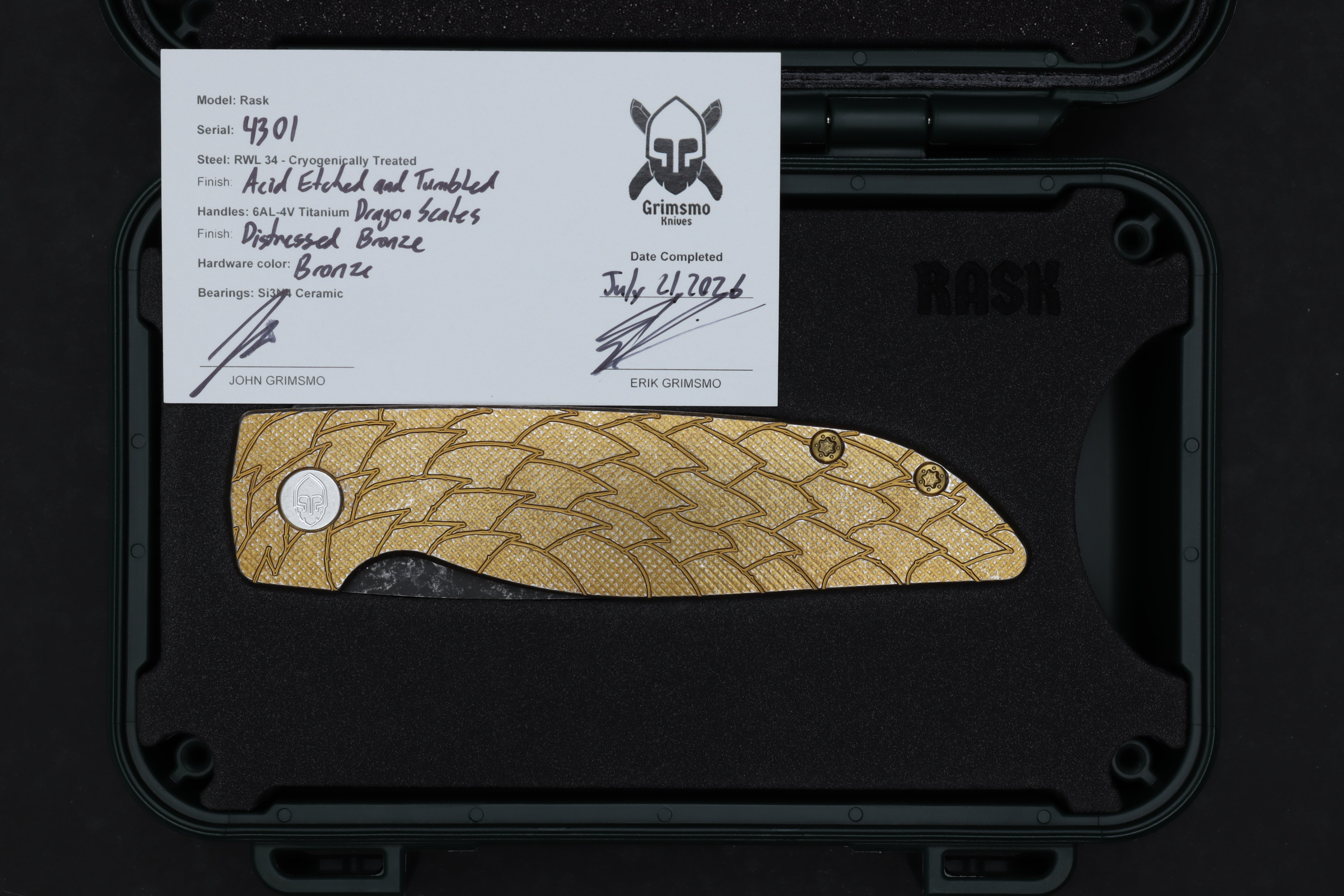 Rask #4301 9278340723