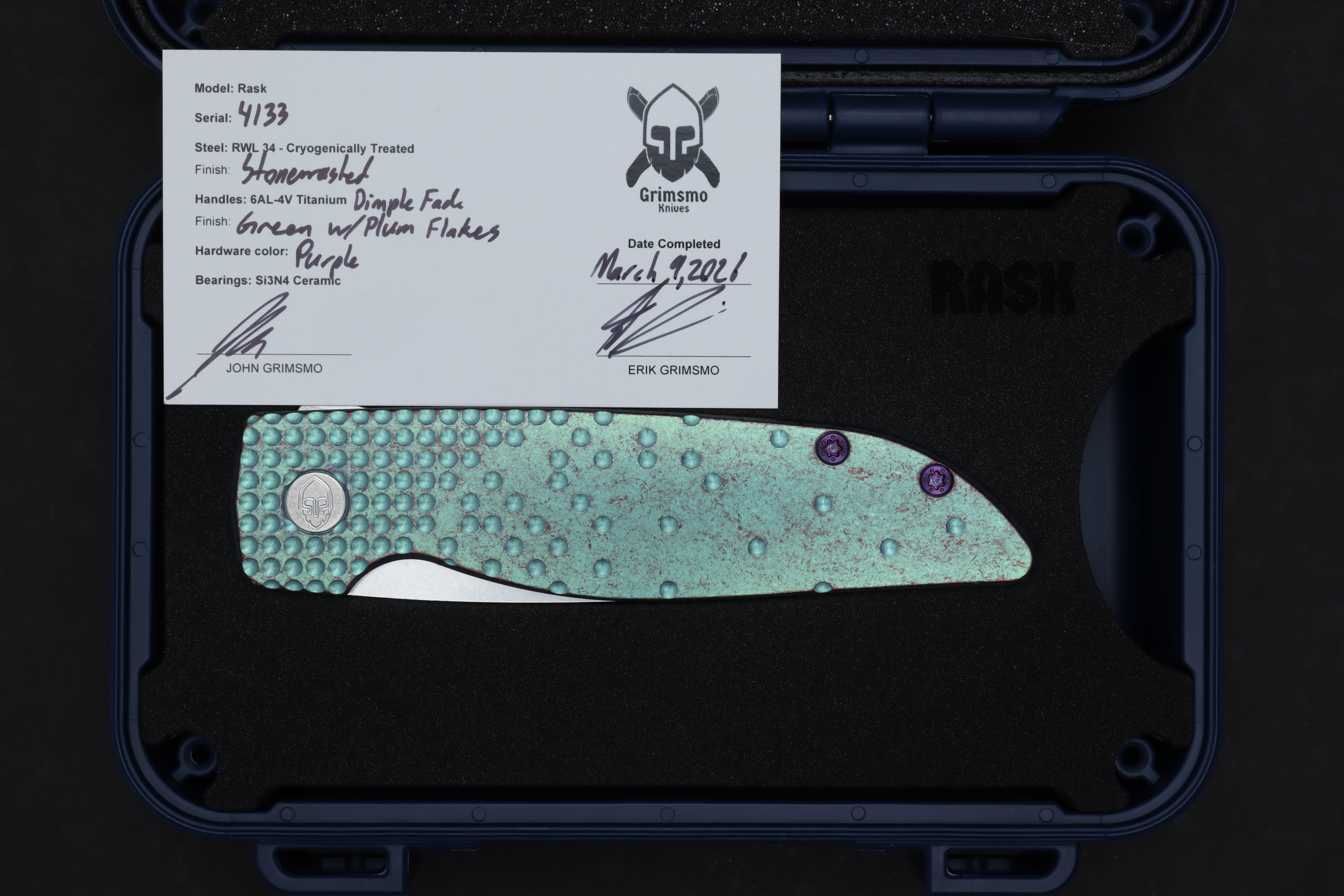 Rask #4133 9278340310