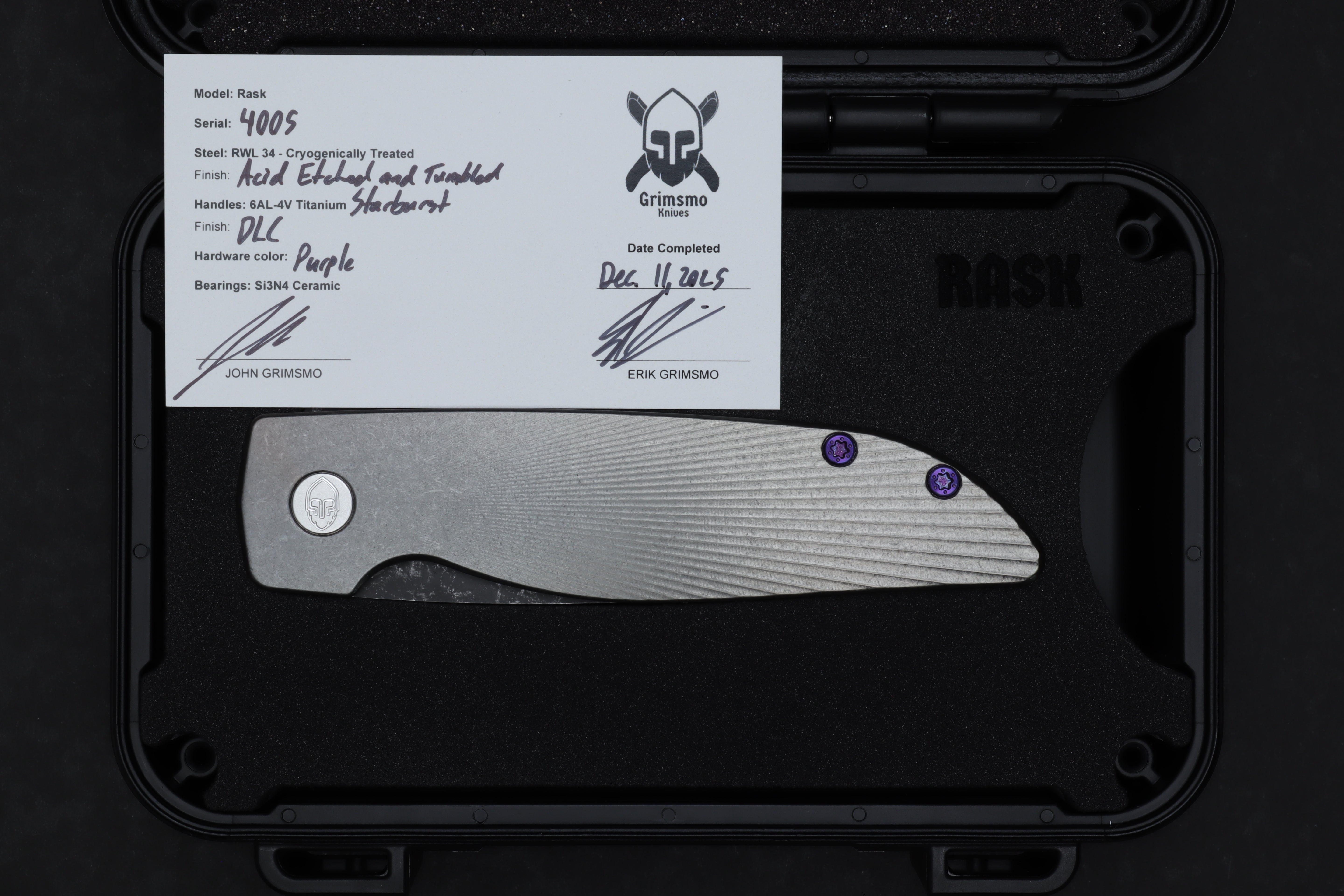 Rask #4005 9278341216