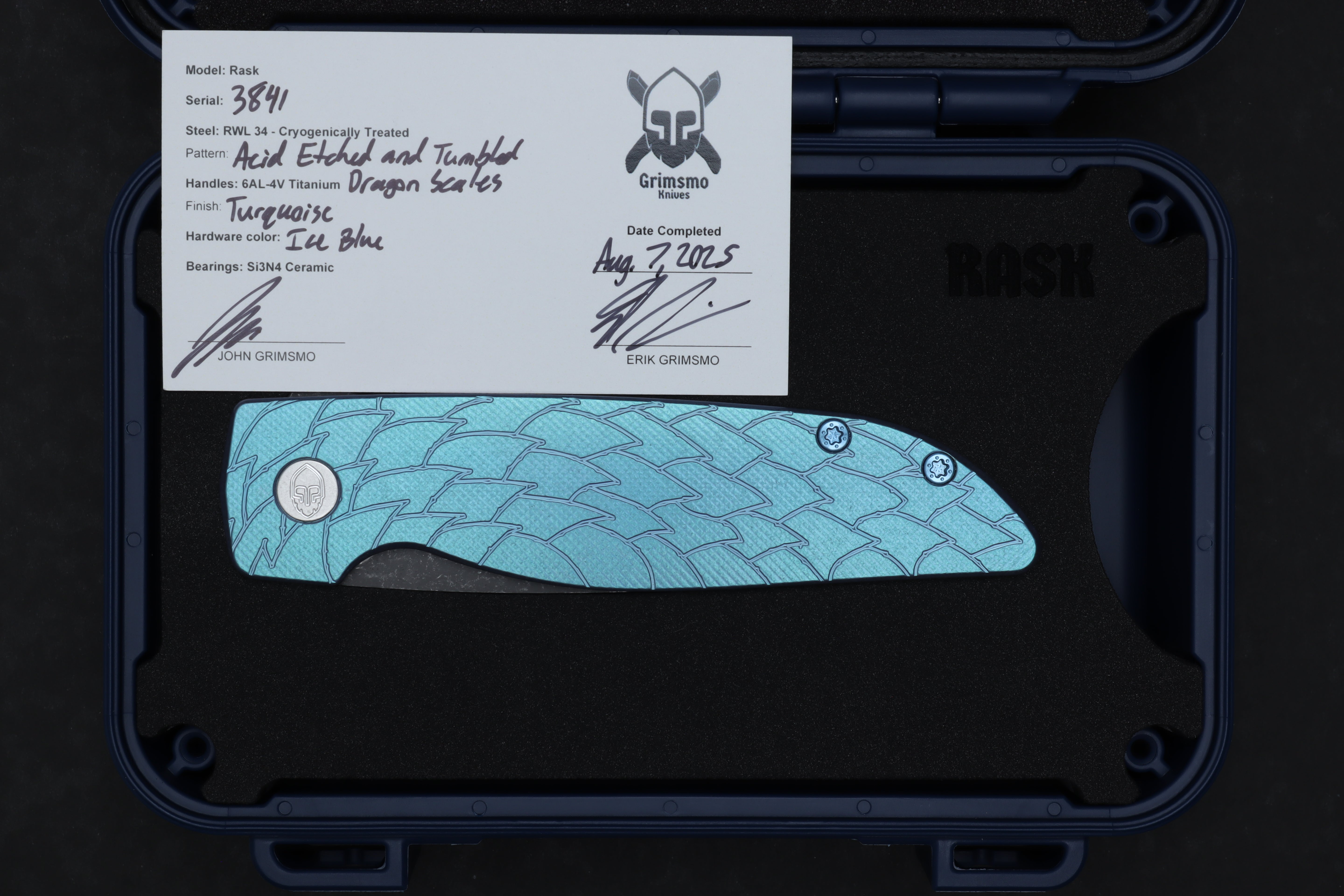 Rask #3841 9278340812