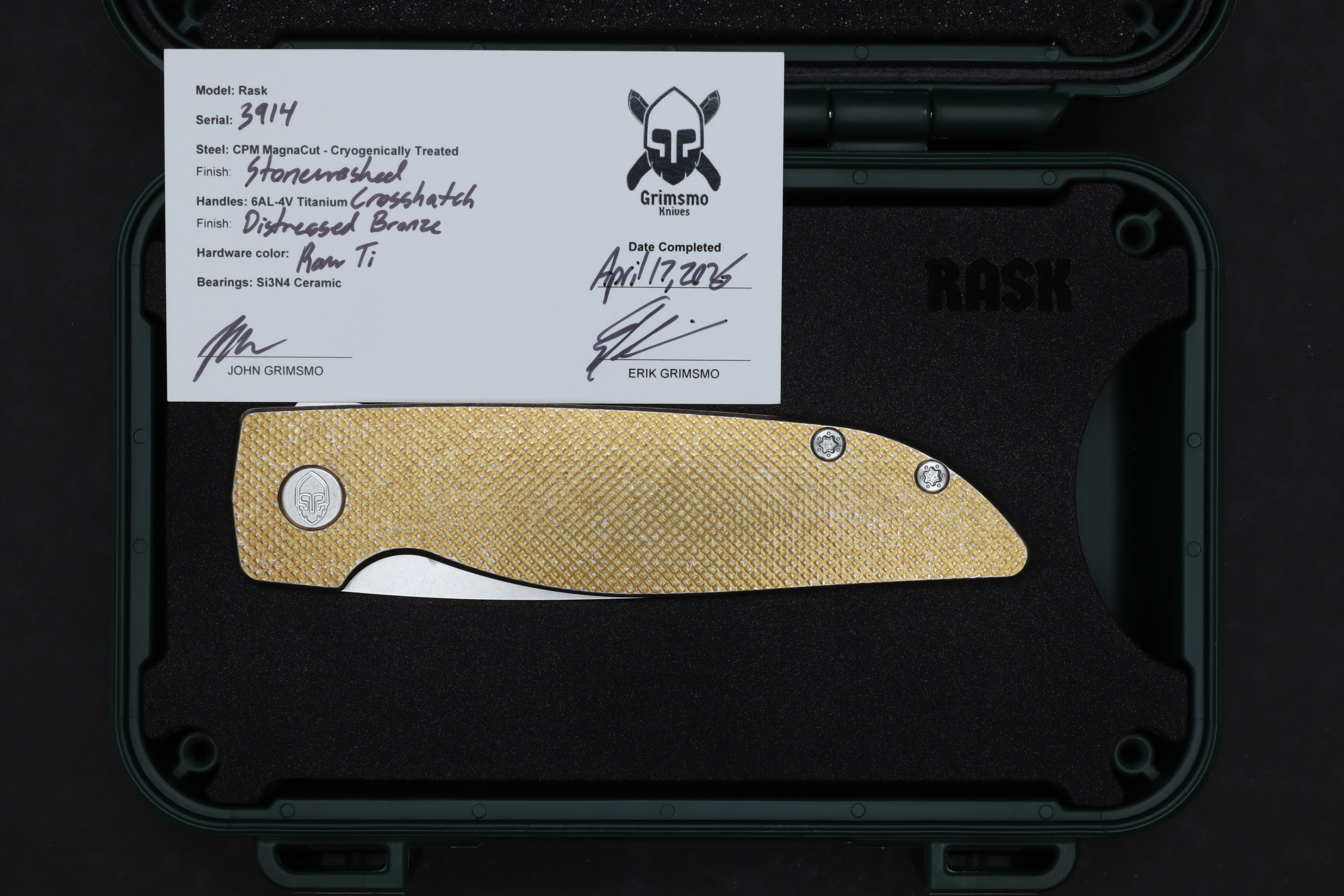 Rask #3914 9278340421