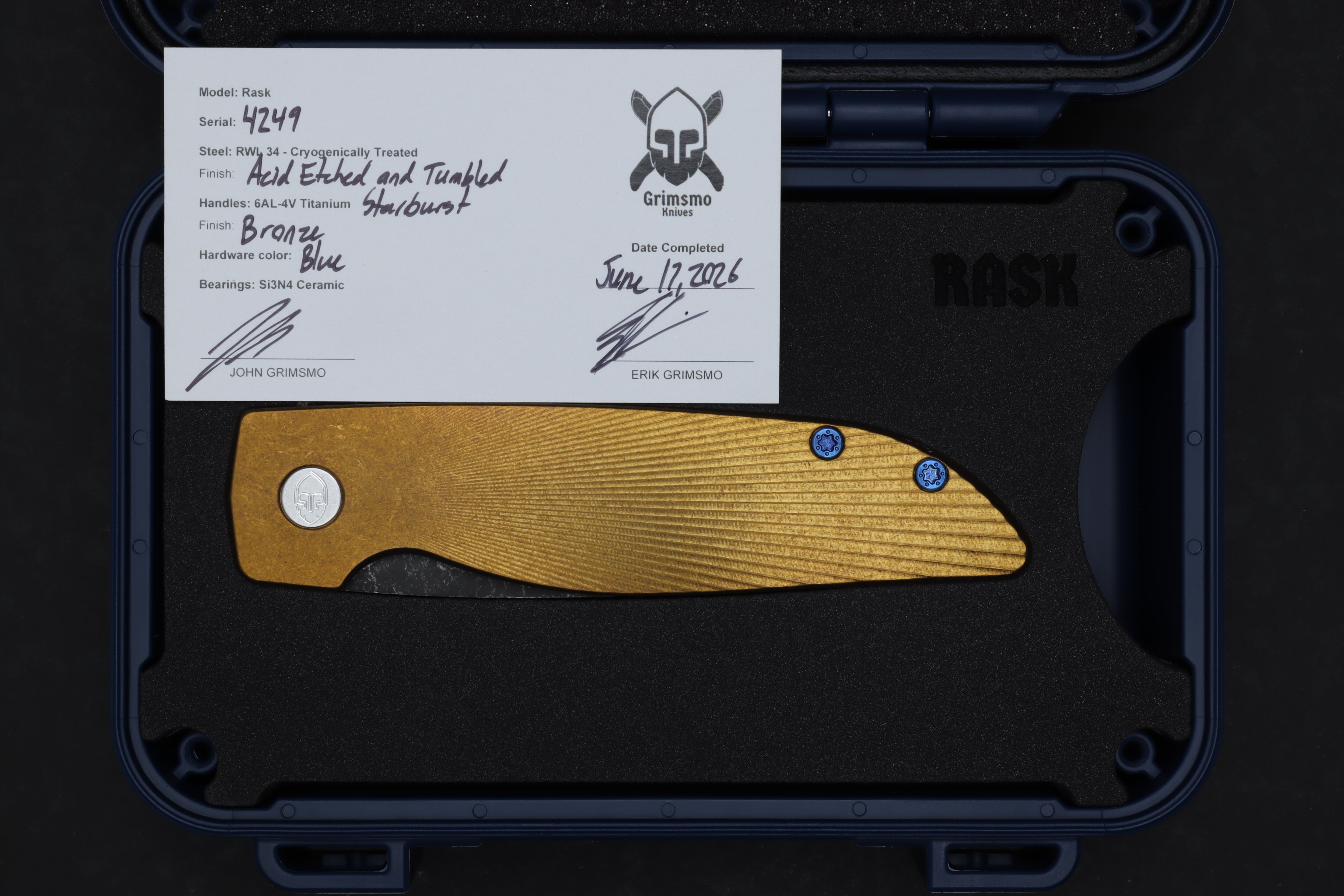 Rask #4249 9278340618