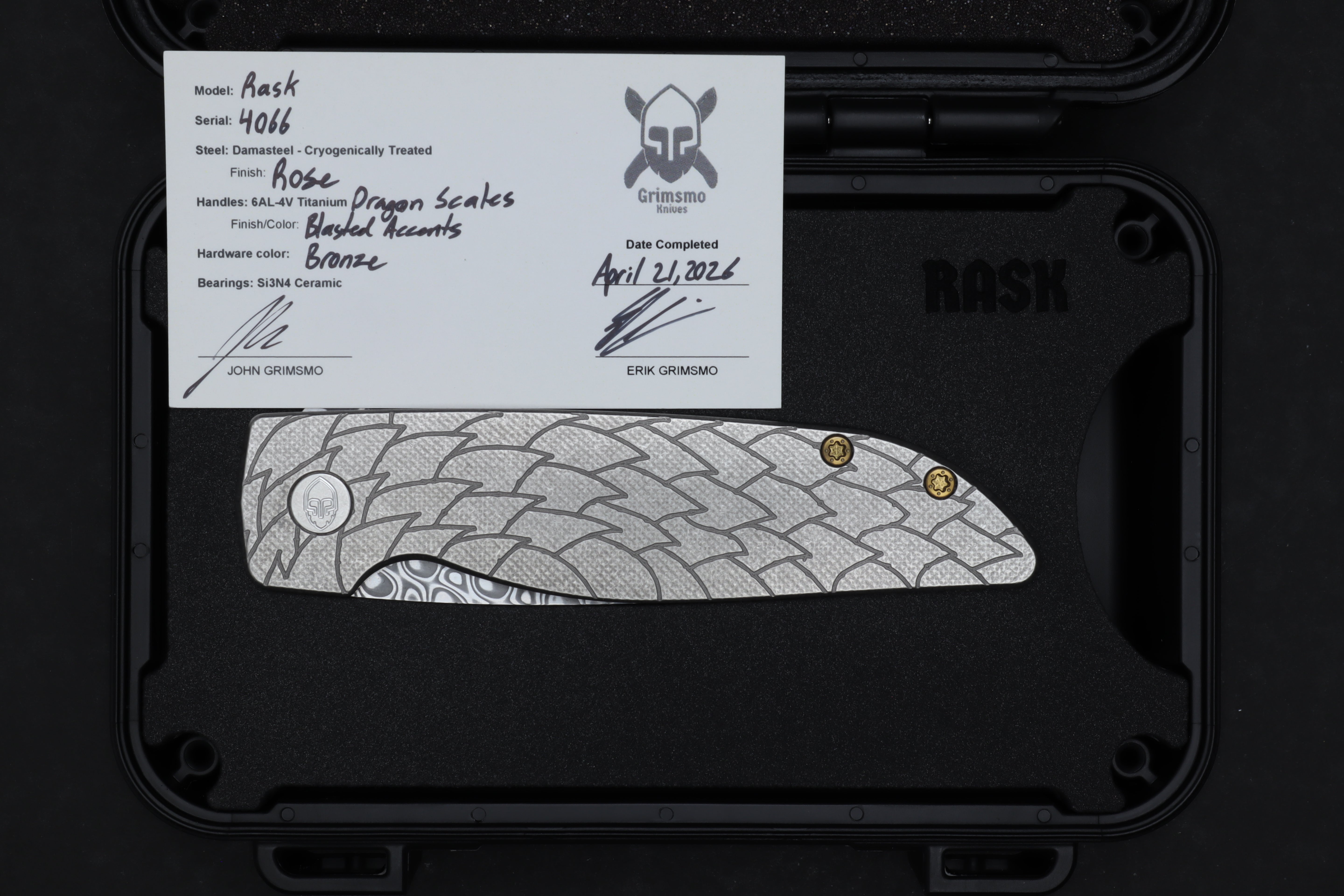 Rask #4066 9278340423