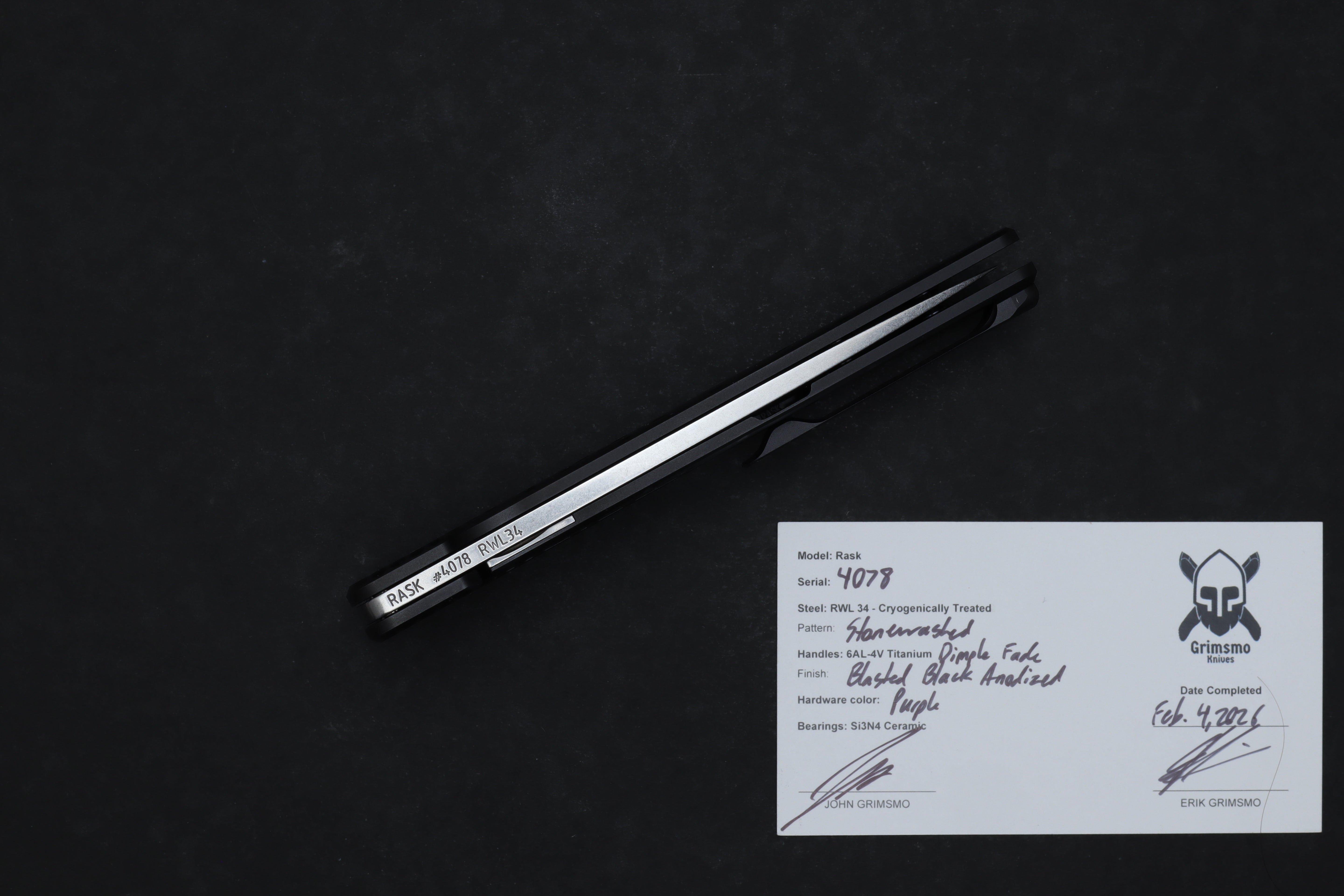 Rask #4078 9278340205