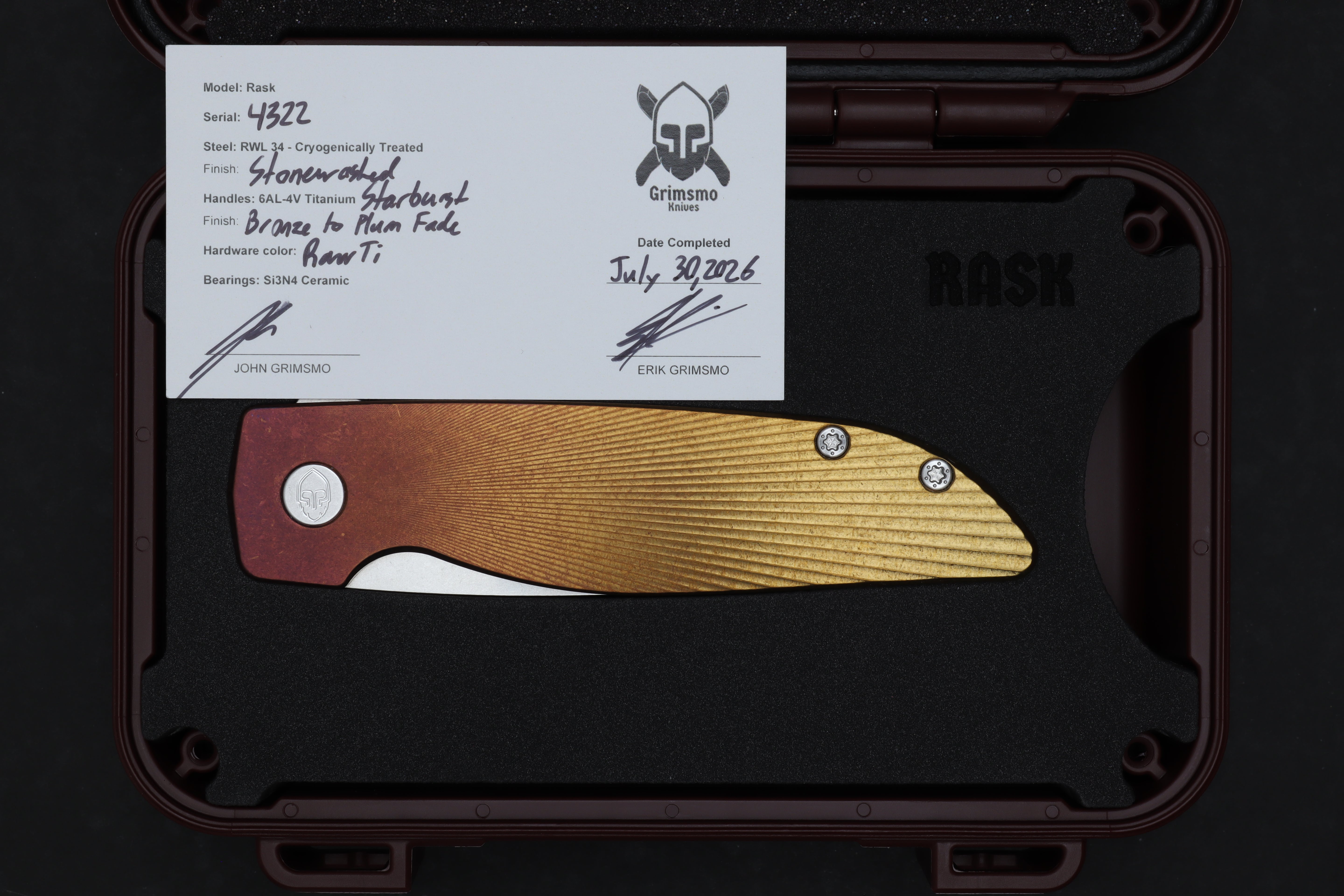 Rask #4322 9278340804