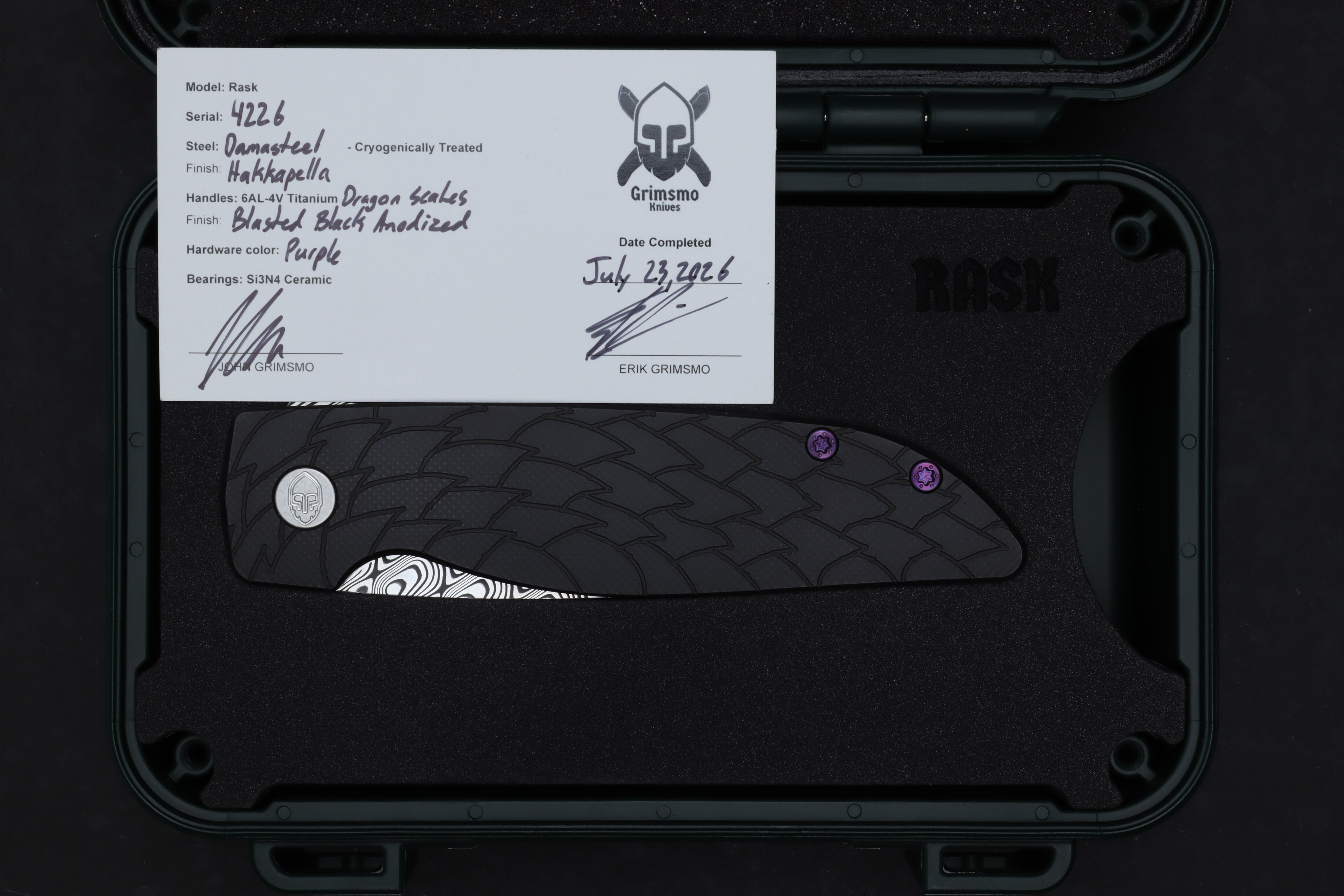 Rask #4226 9278340724