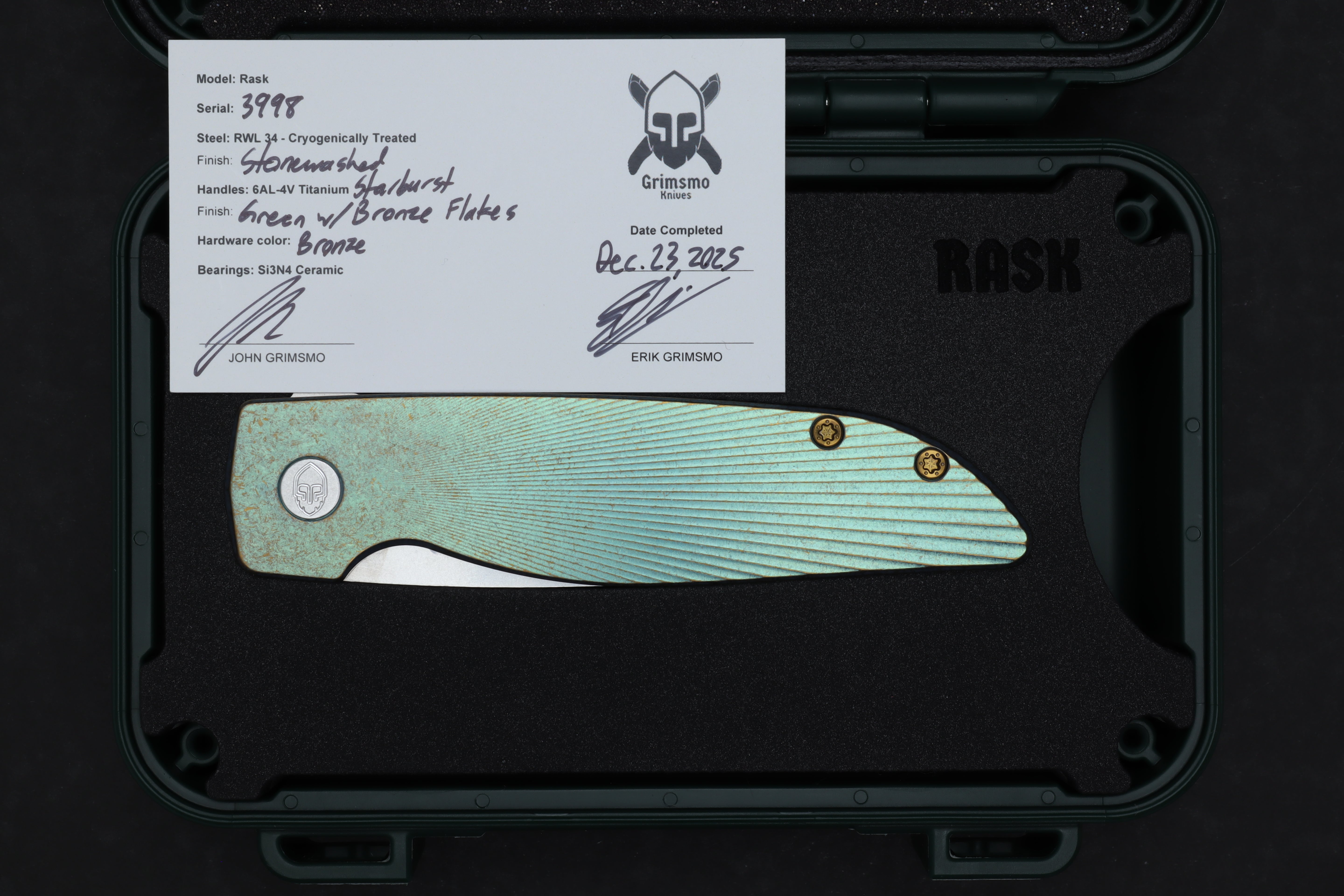 Rask #3998 9278340106