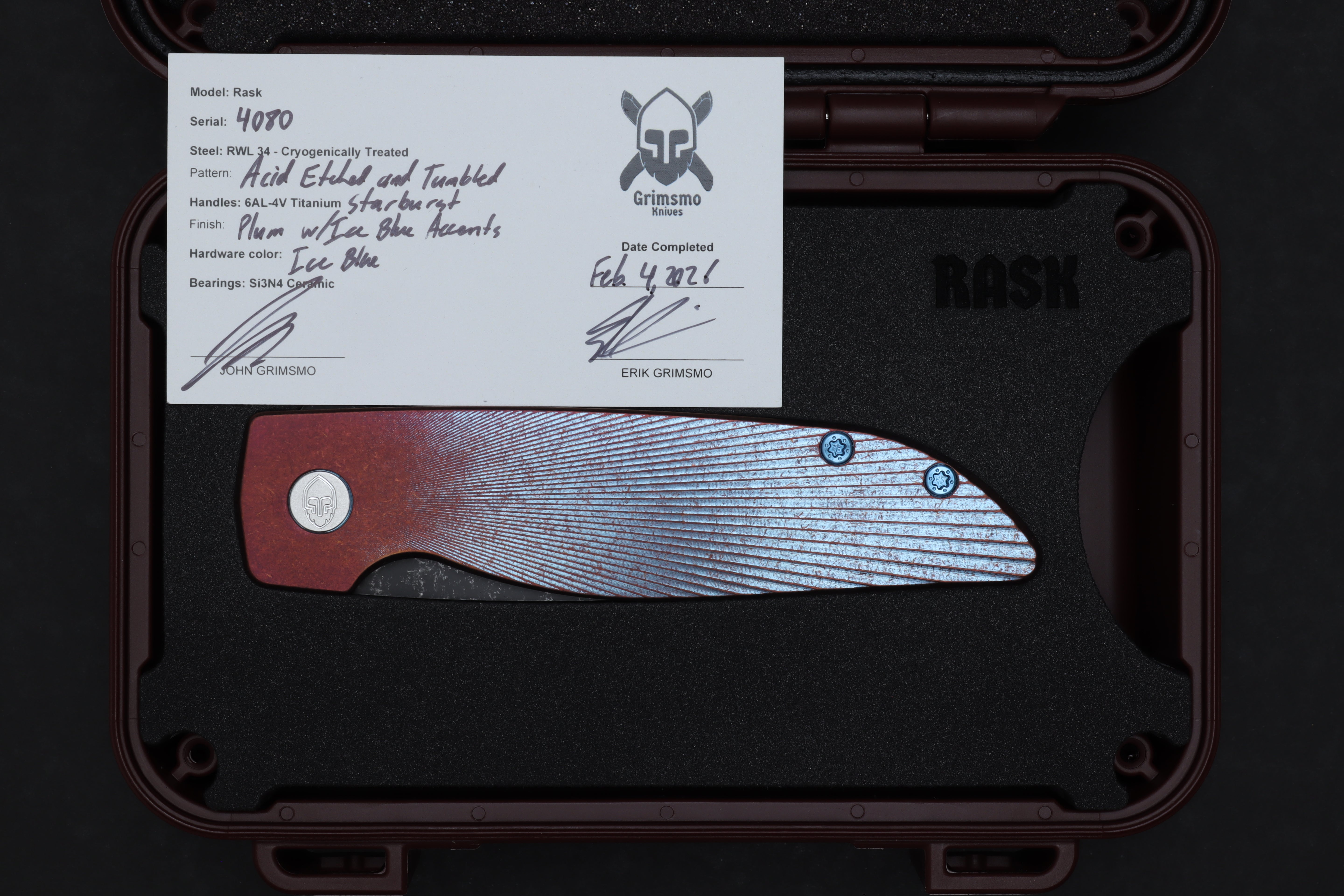 Rask #4080 9278340205