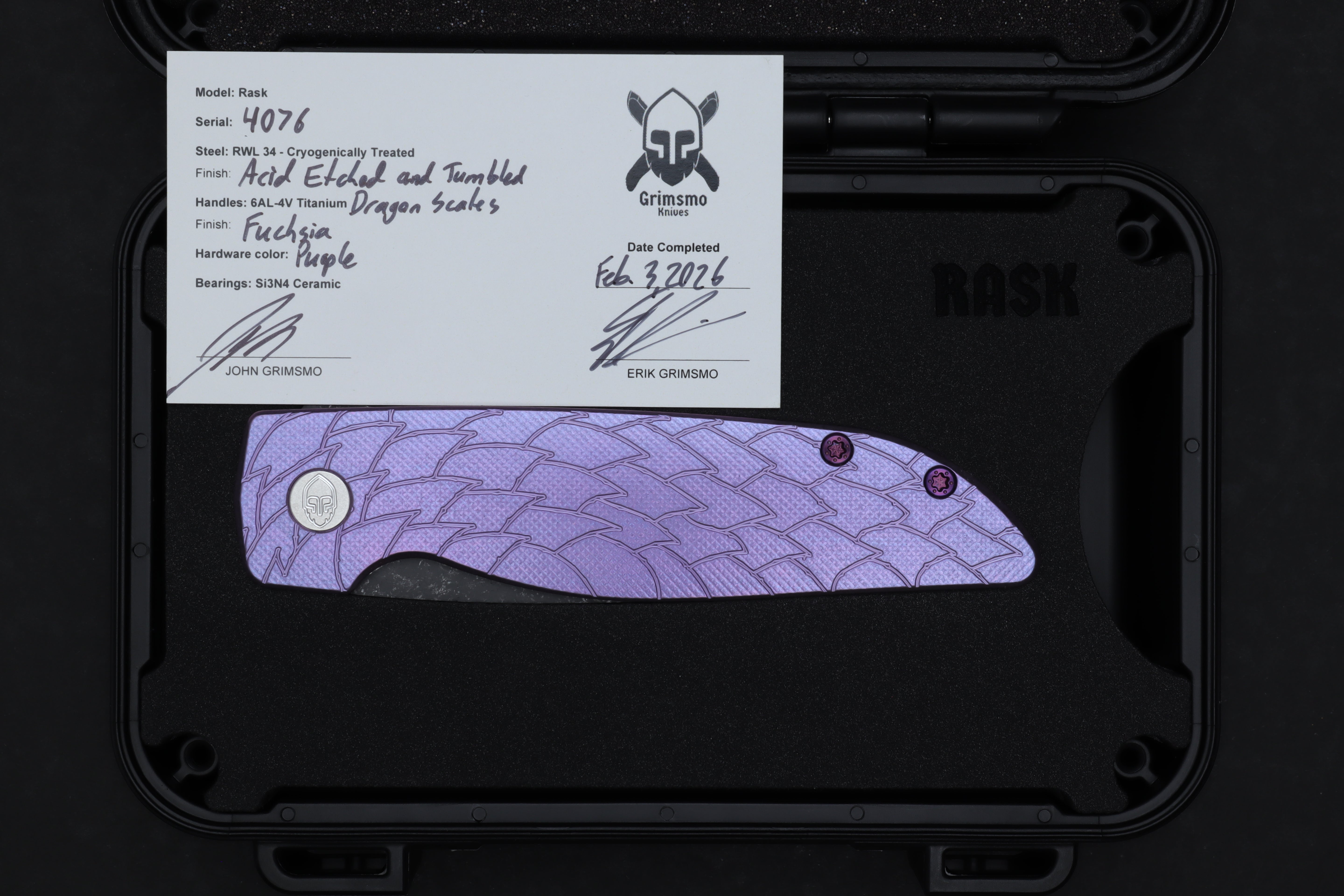 Rask #4076 9278340204